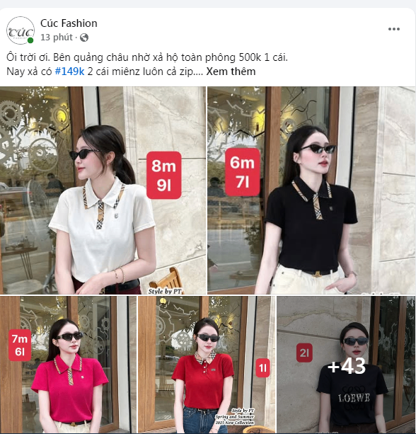 APS Áo phông sale