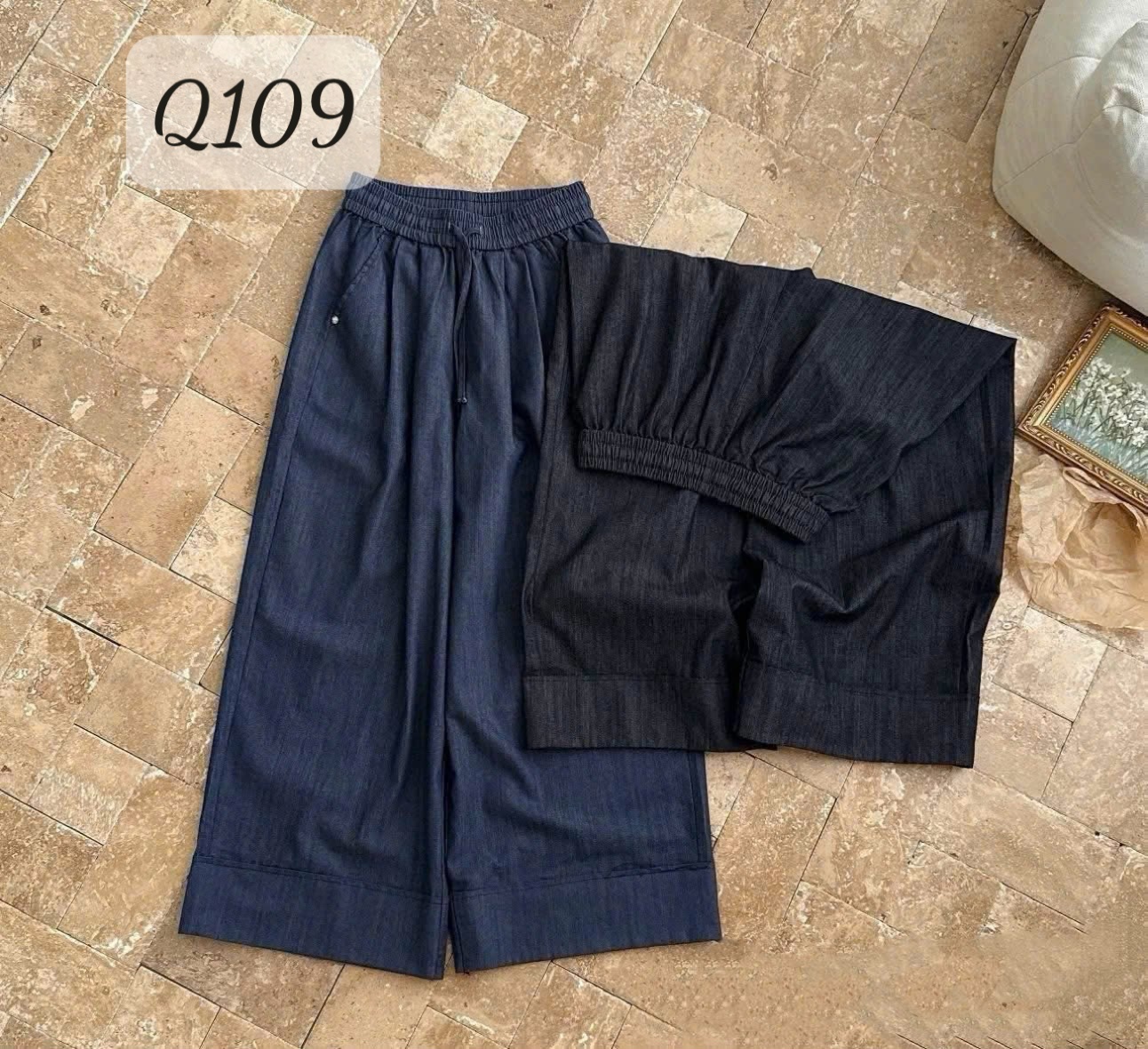 Q109 Quần nấm 90cm dây rút