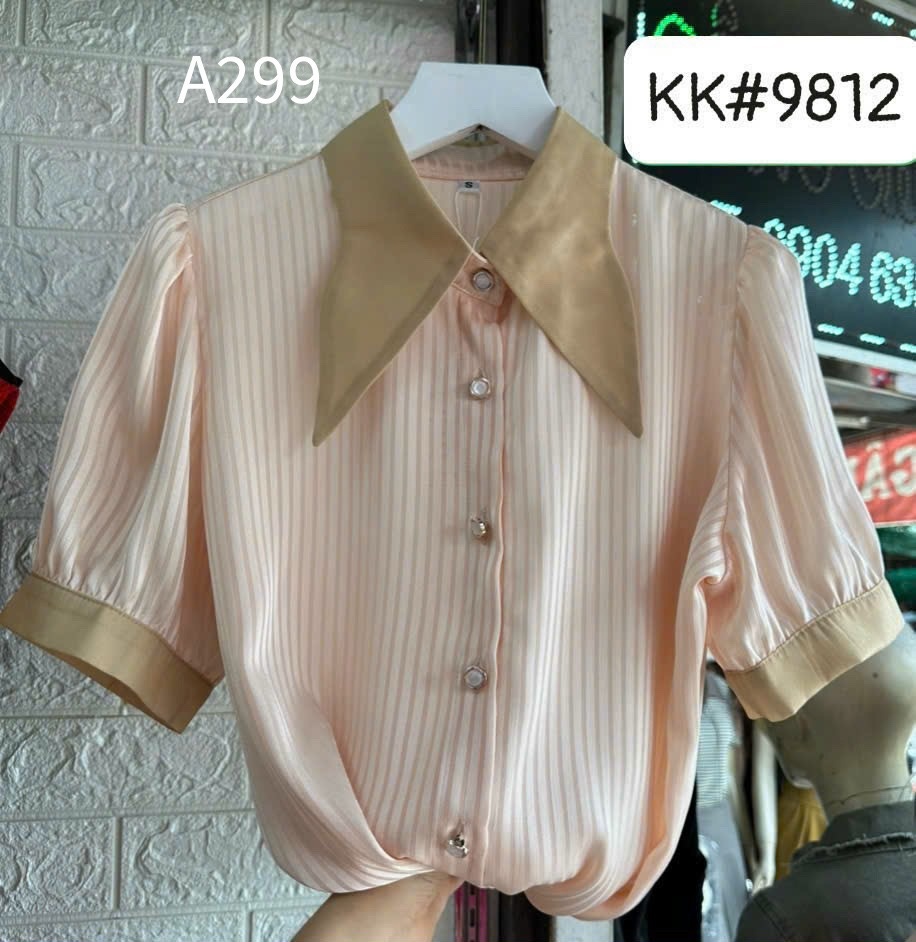 A299 Áo sơ mi lụa QCCC