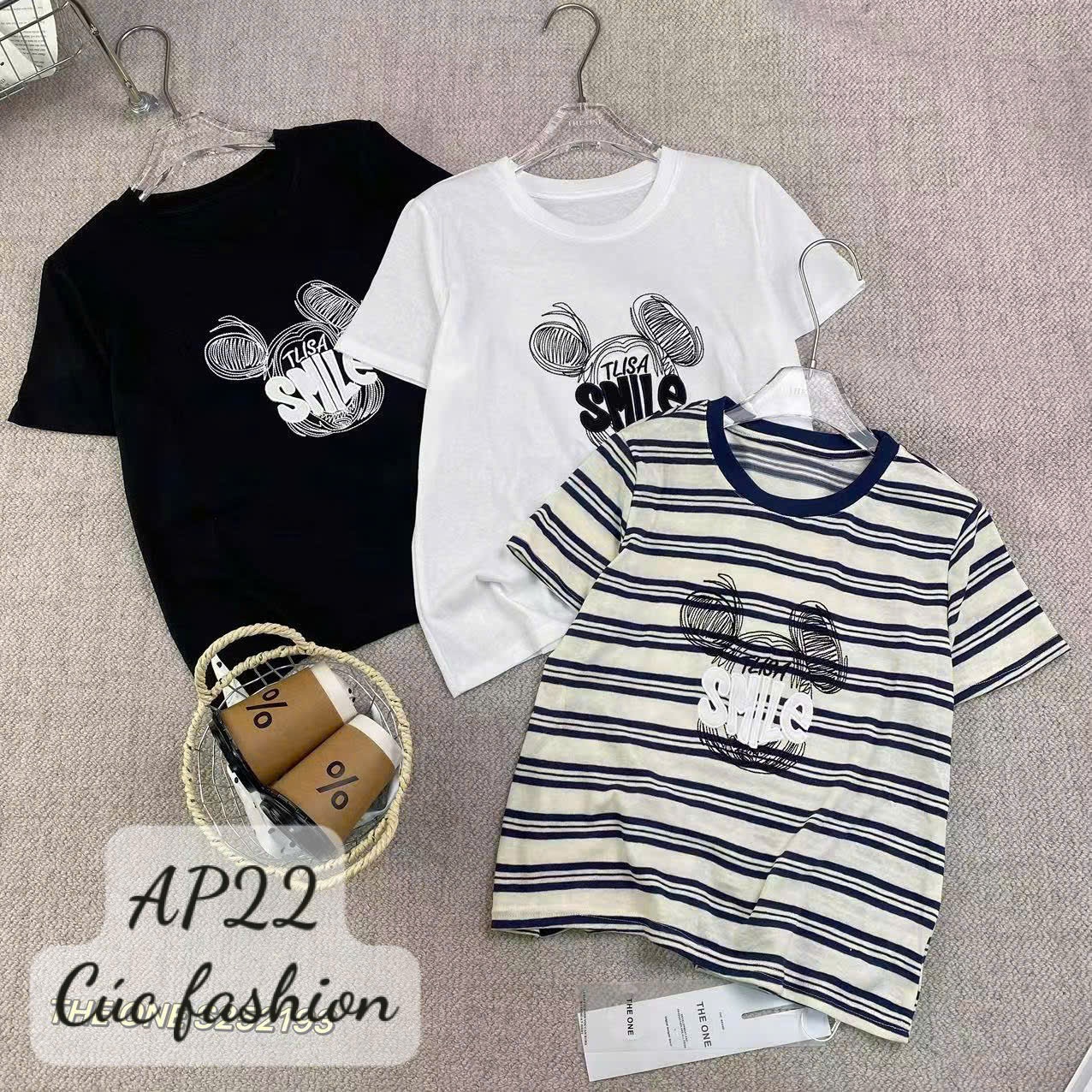 AP22 Áo phông mickey smile
