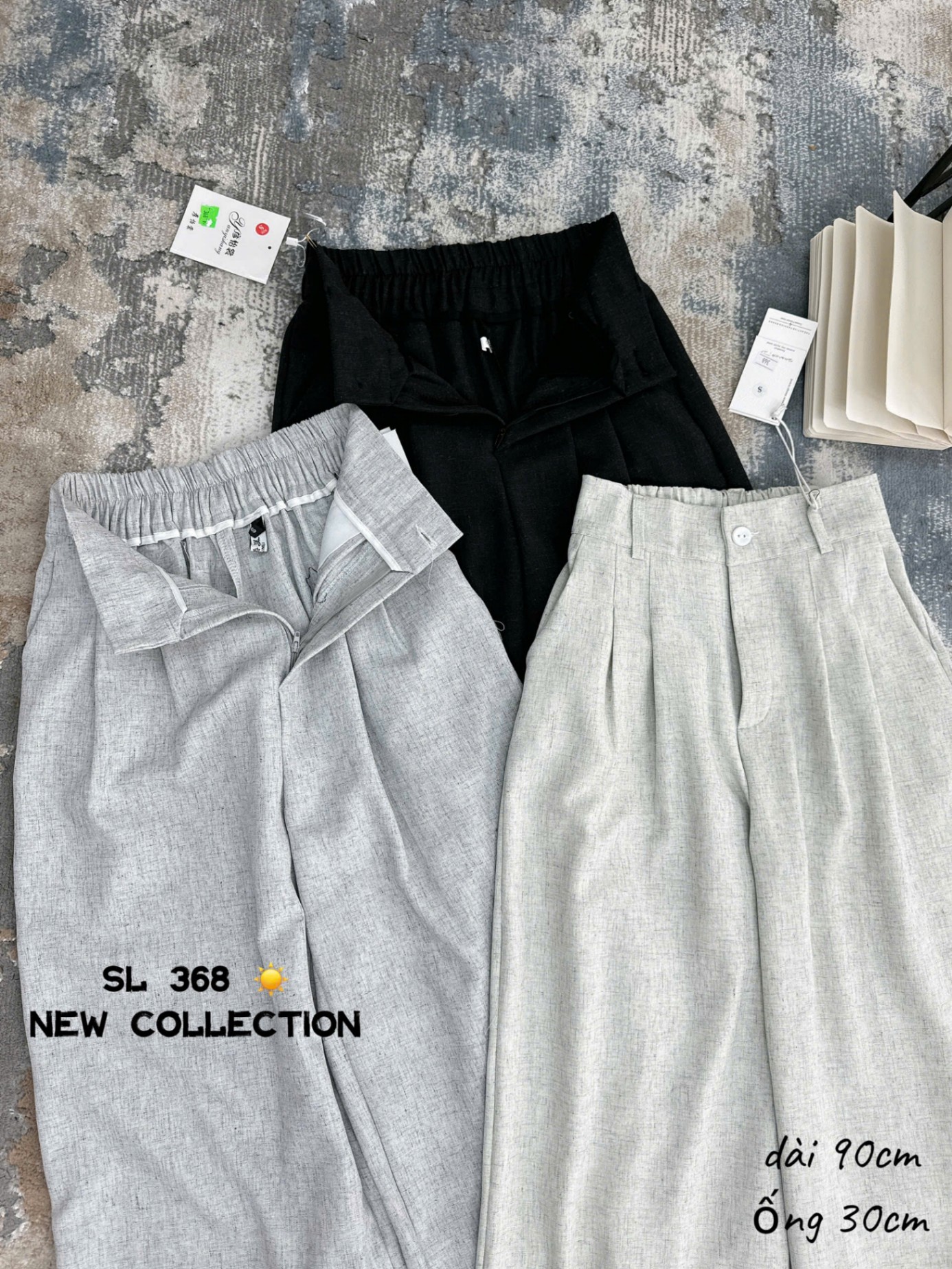 Q112 Quần xuông nấm 1 cúc