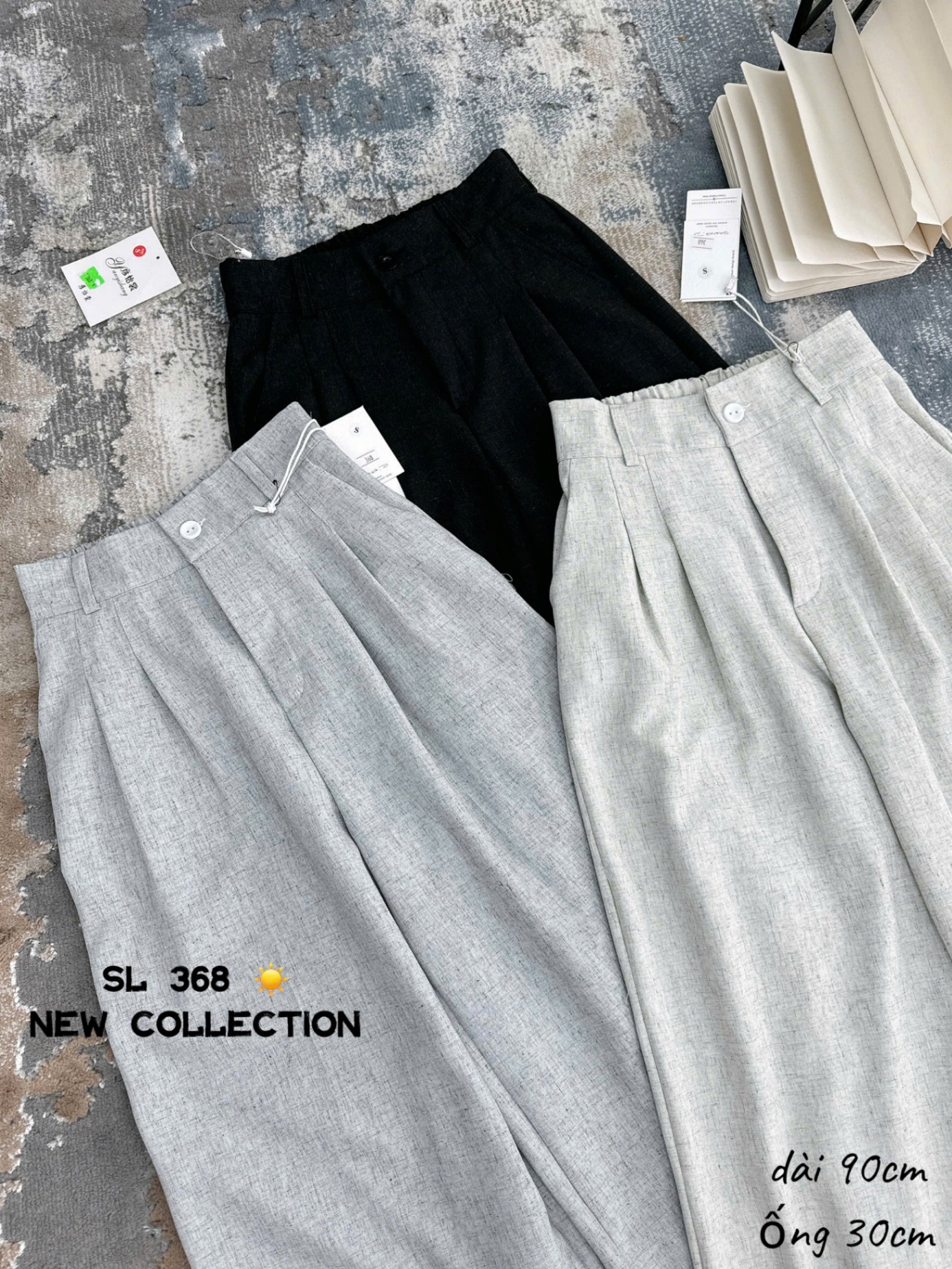 Q112 Quần xuông nấm 1 cúc