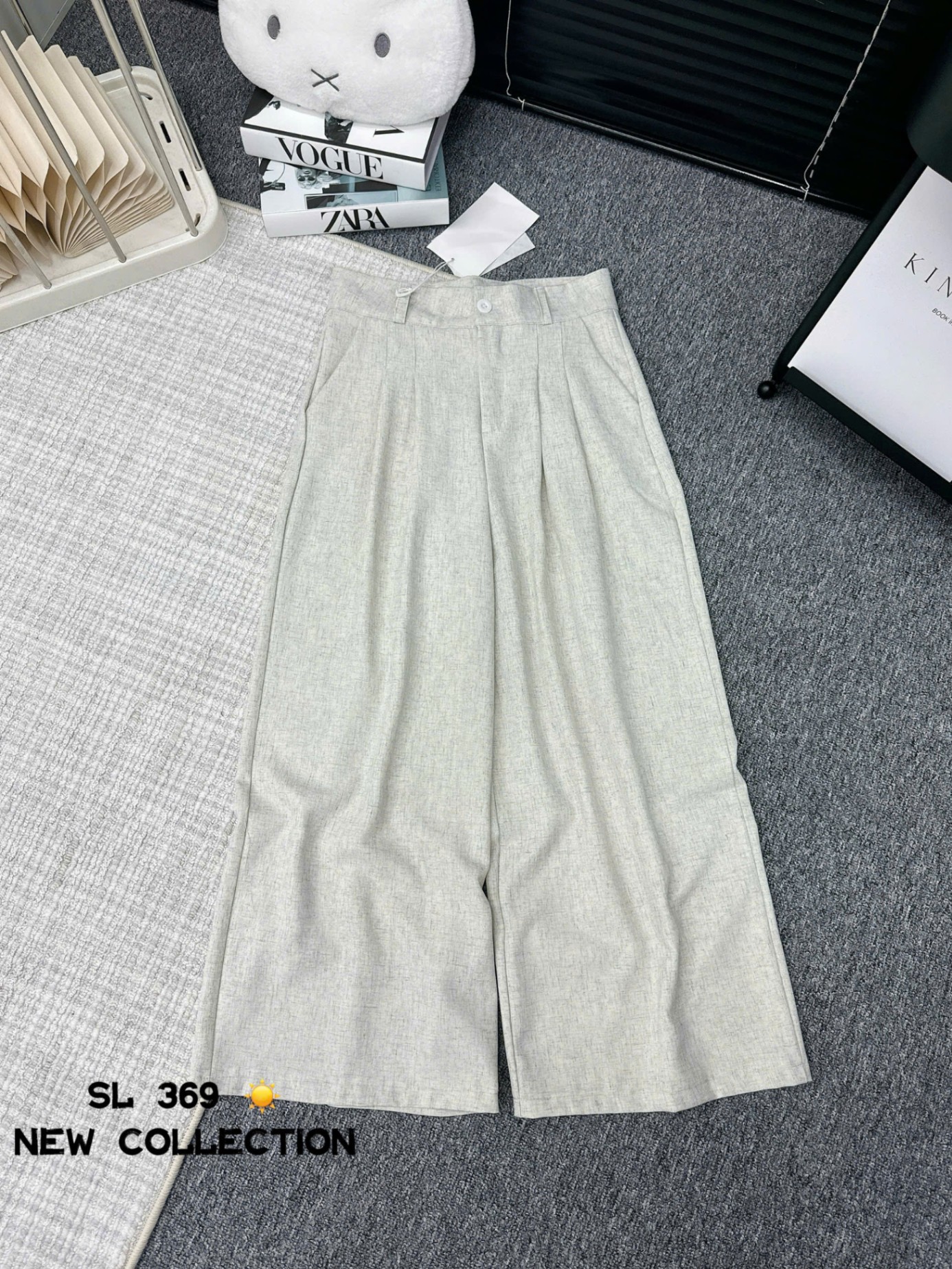 Q369 Quần xuông QC dài 1 cúc