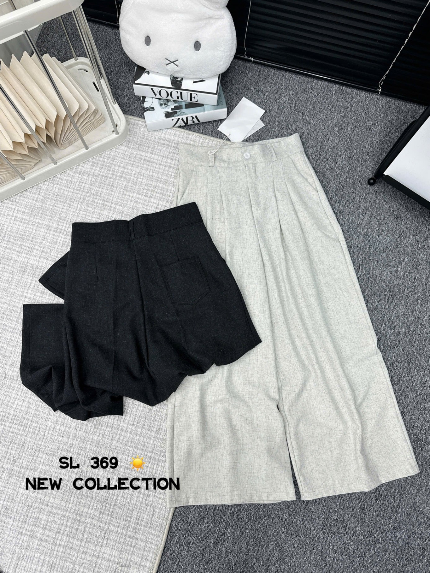 Q369 Quần xuông QC dài 1 cúc