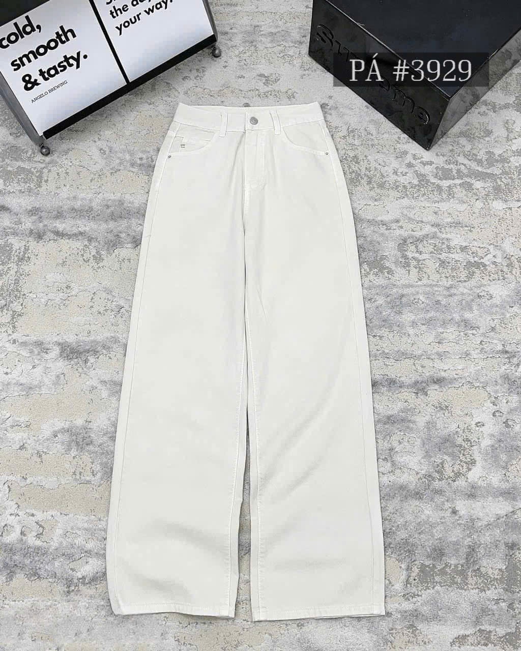 Q3929 Quần jeans1 cúc