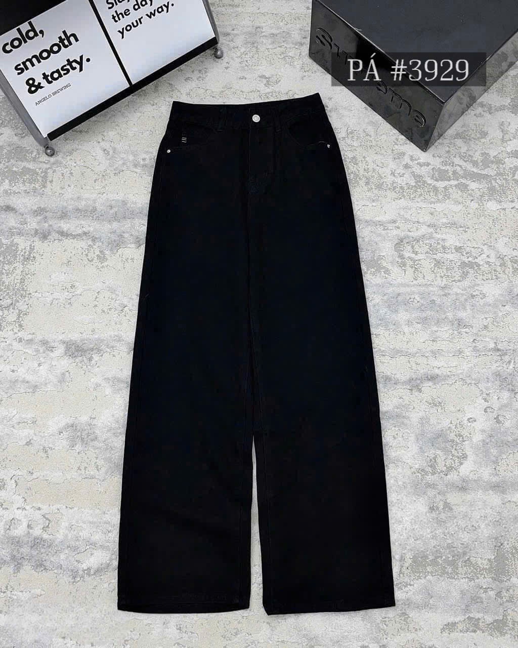 Q3929 Quần jeans1 cúc
