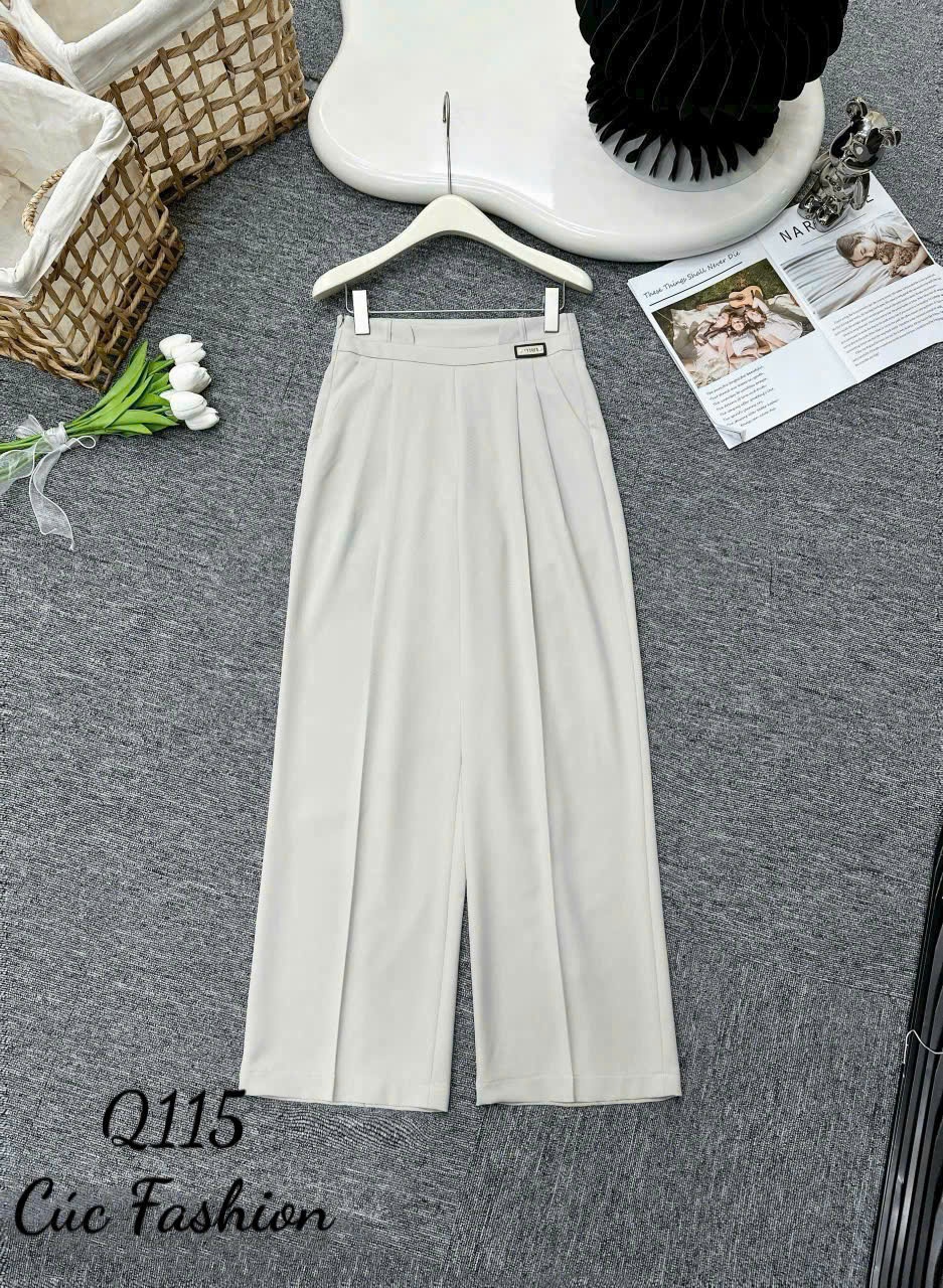 Q115 Quần xuông tag MIN khóa sườn