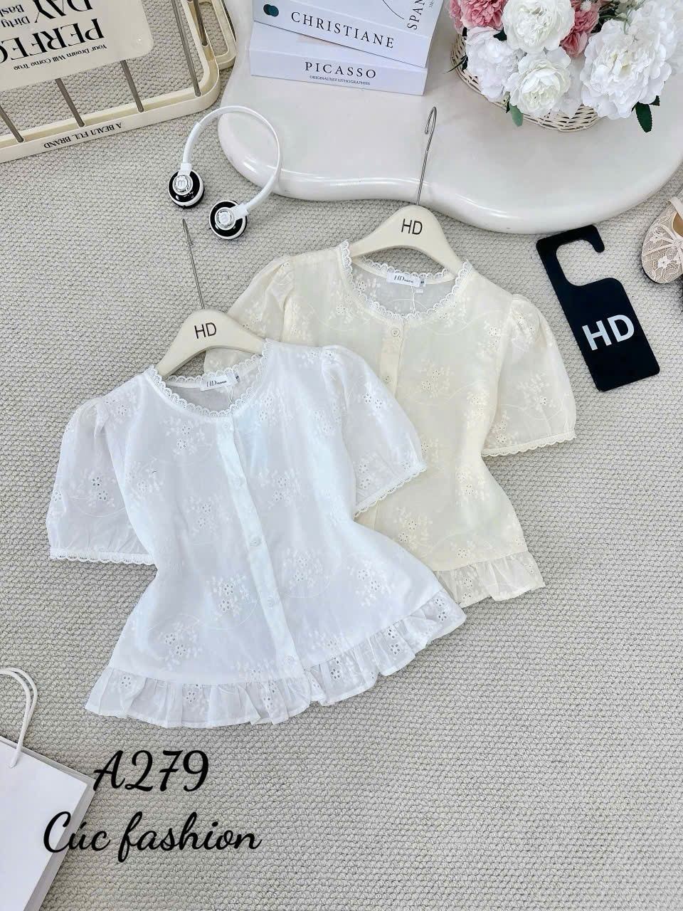 A279 Áo sơ mi họa tiết