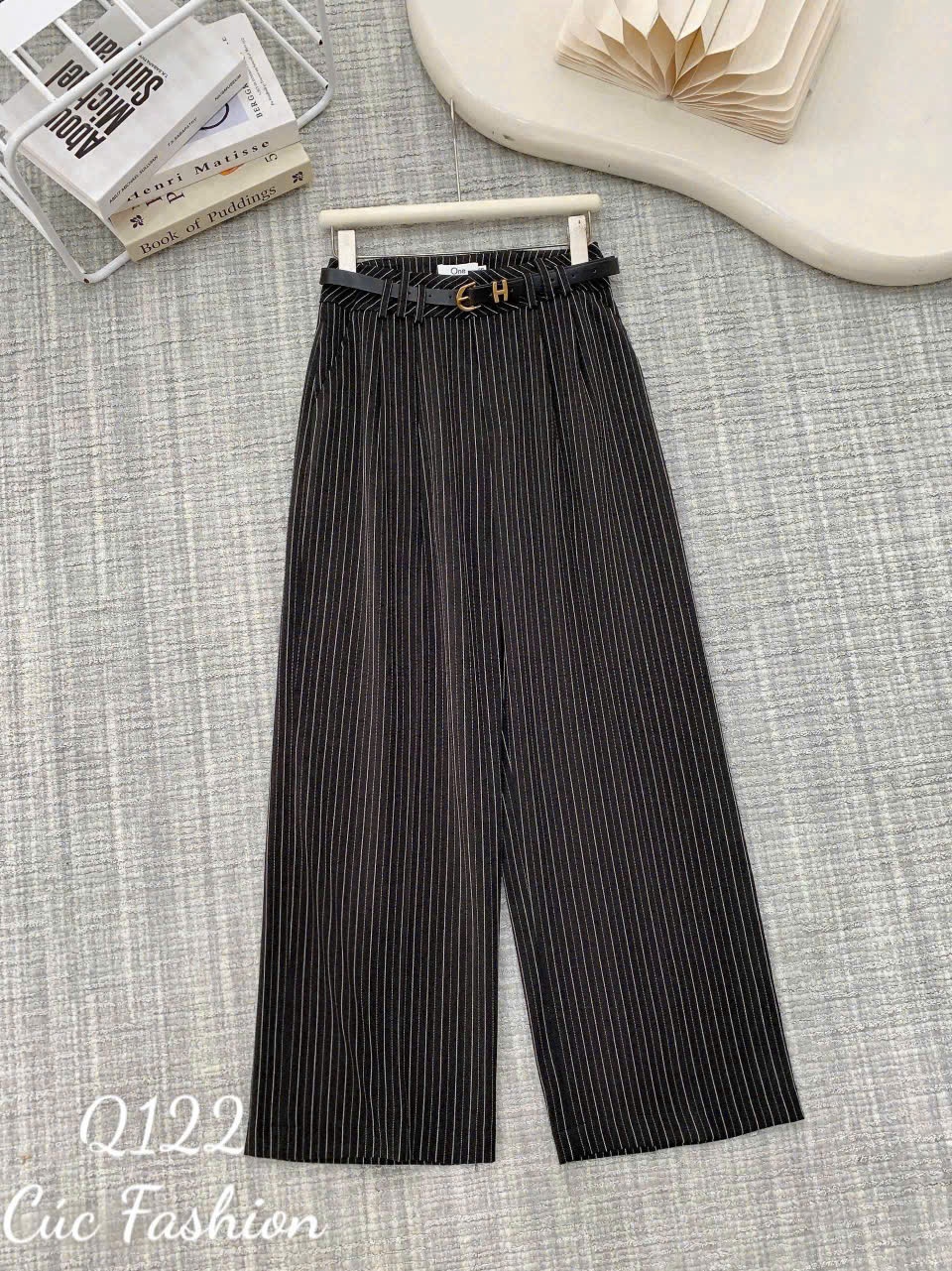 Q122 Quần xuông kẻ 6 đỉa