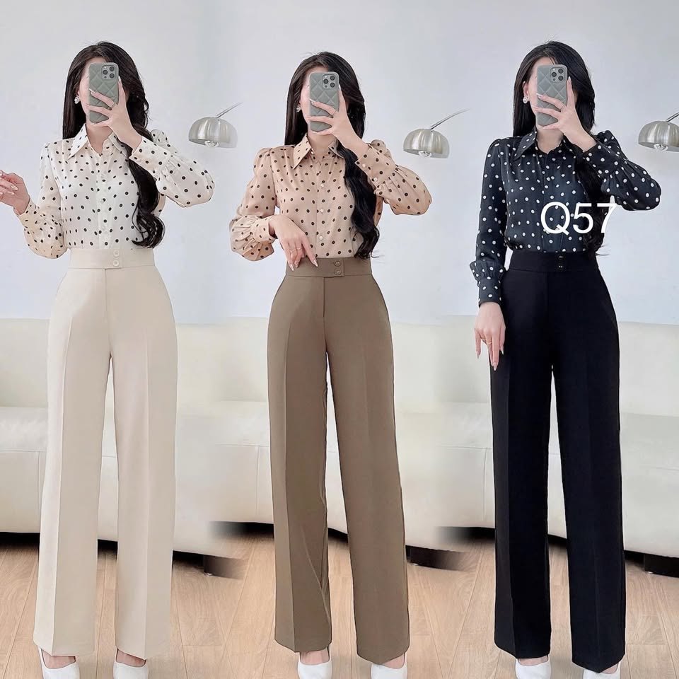 A52 áo chấm bi cổ đức