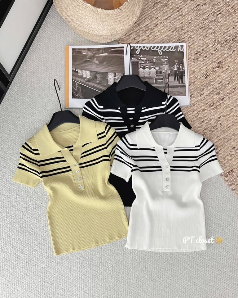 AP42 Áo polo mongtoghi kẻ