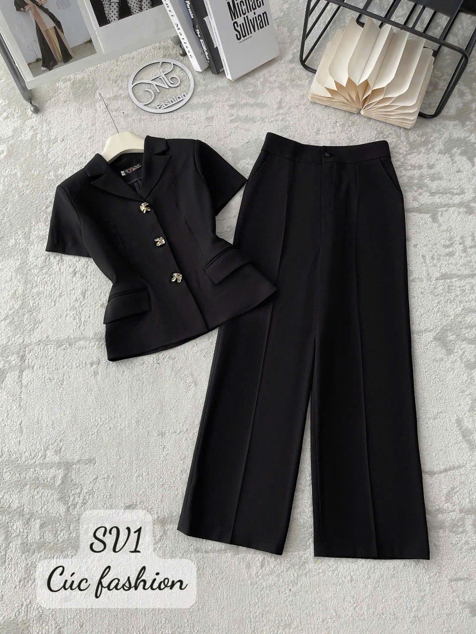 SV1 Set vest quần xuông
