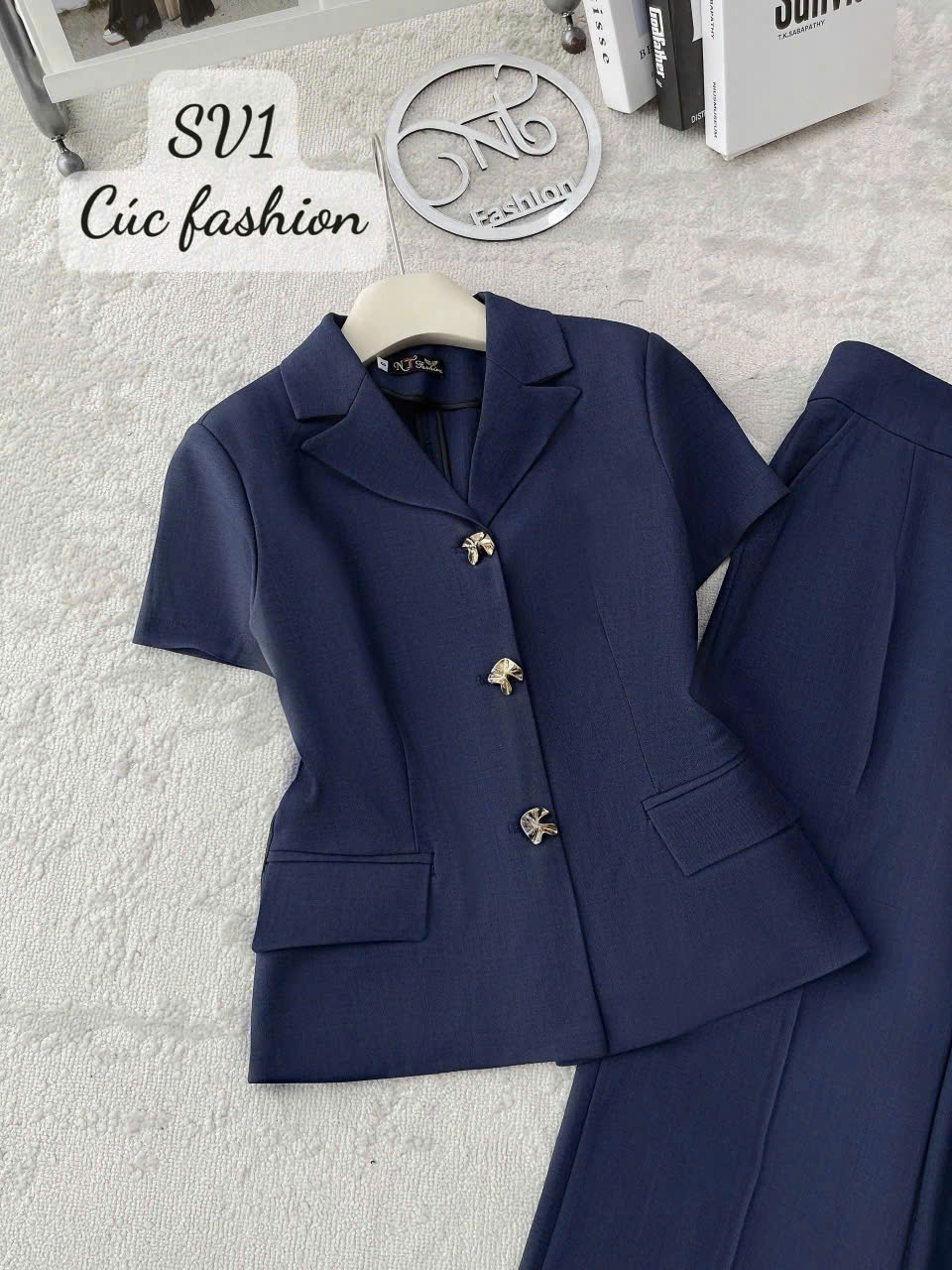SV1 Set vest quần xuông