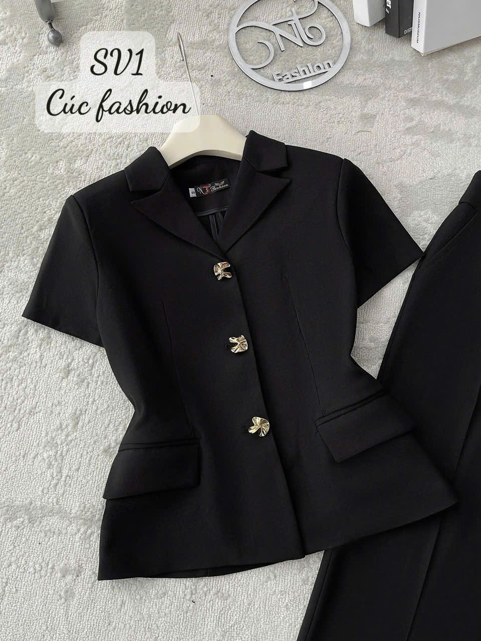 SV1 Set vest quần xuông