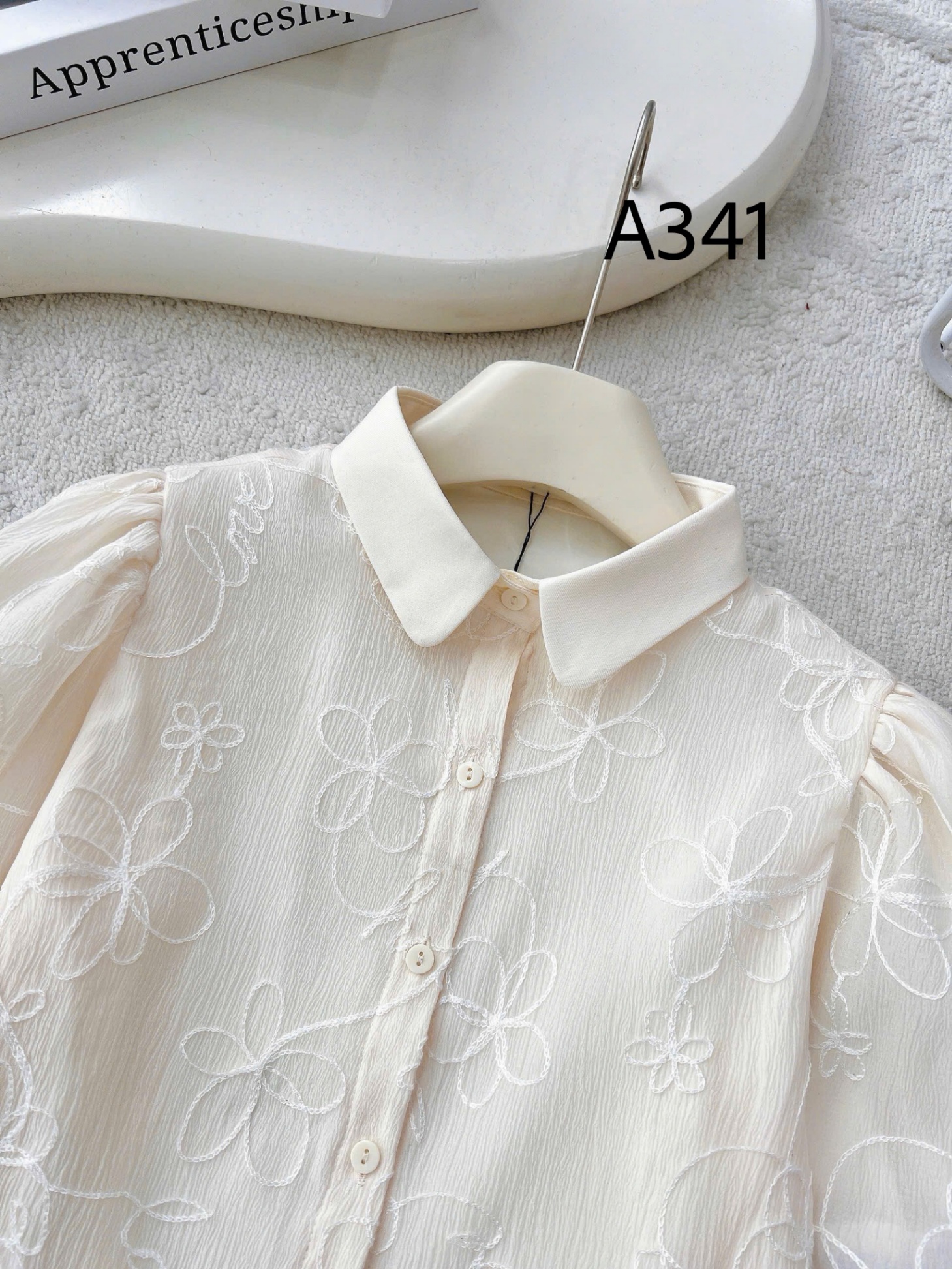 A341 Áo sơ mi hoa chỉ
