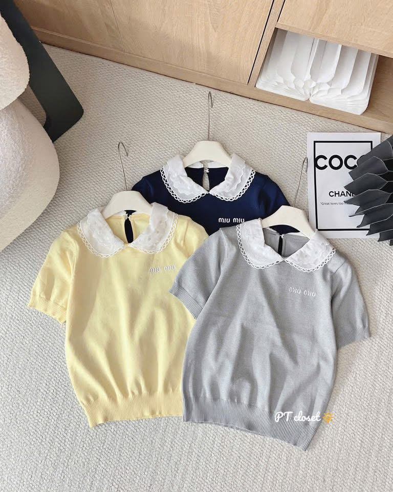 AP43 Áo len mongtoghi cổ ren