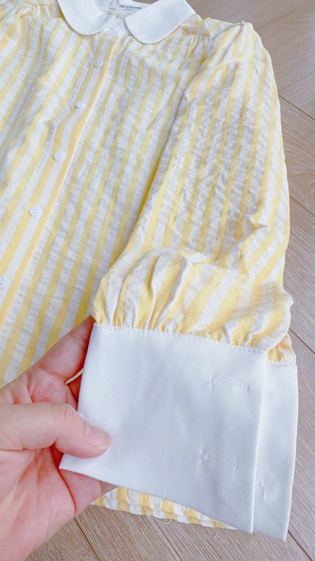 A389 Áo sơ mi kẻ tay dài
