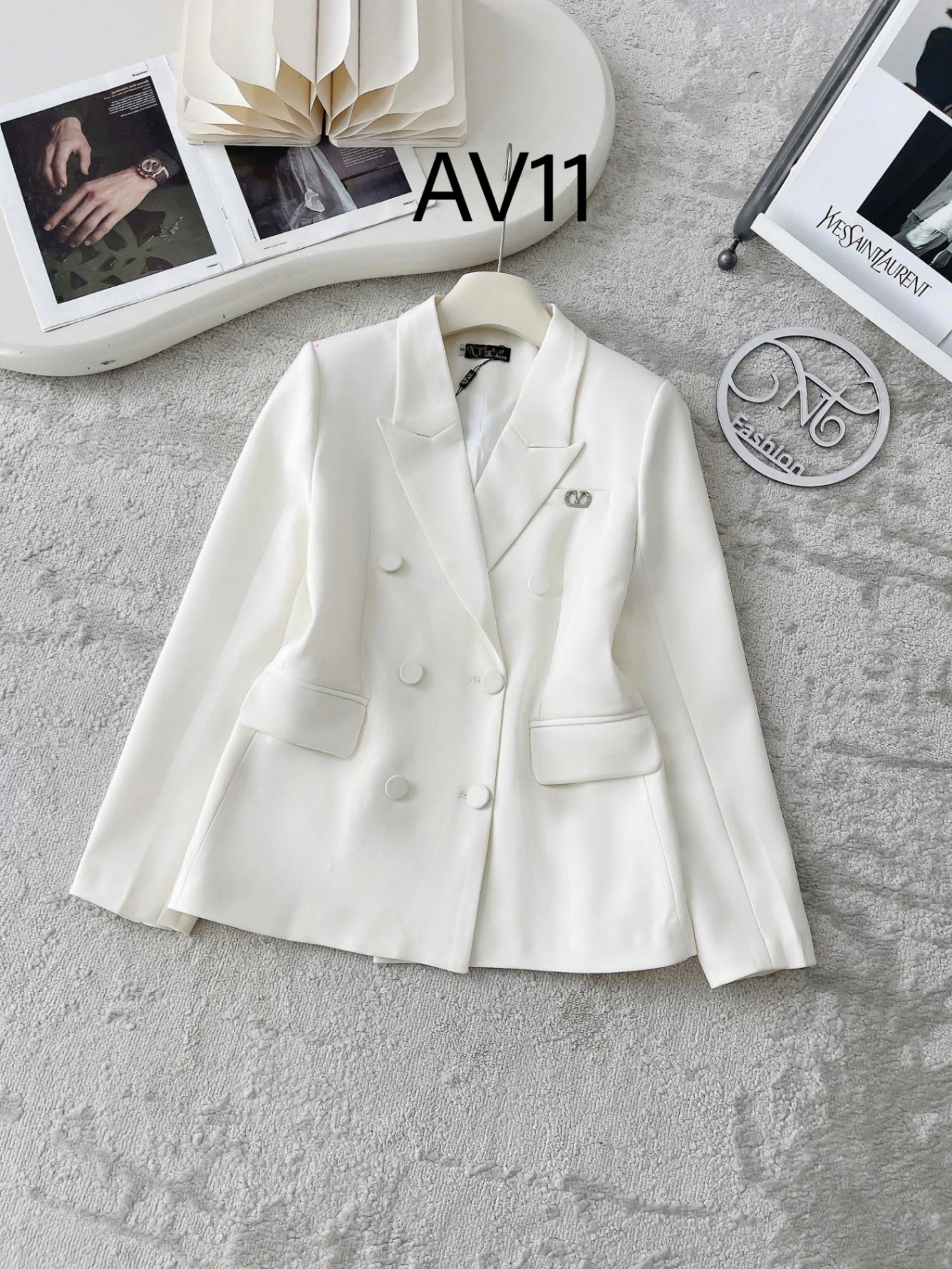 AV11 áo vest 2 lớp tag CV
