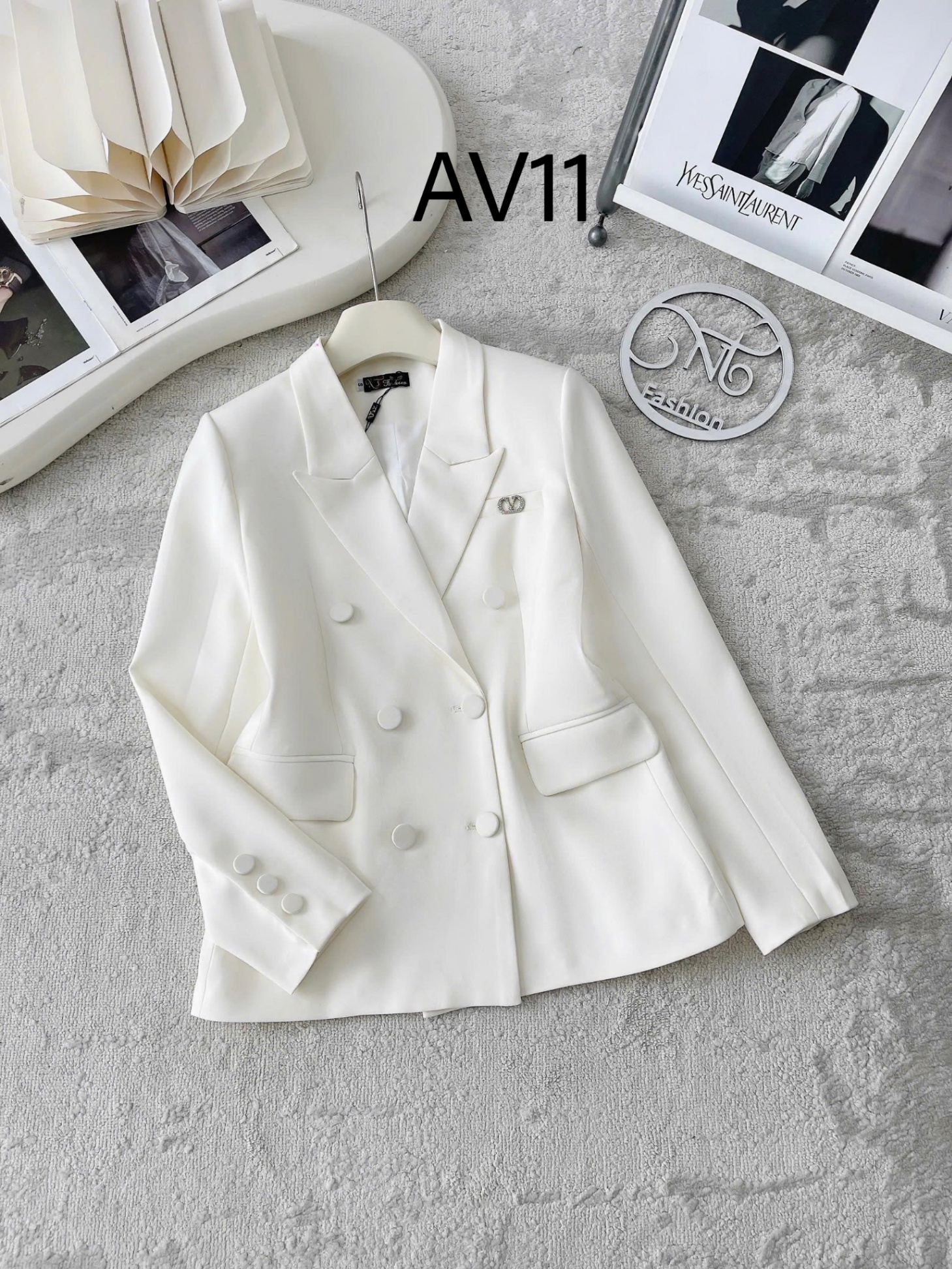 AV11 áo vest 2 lớp tag CV