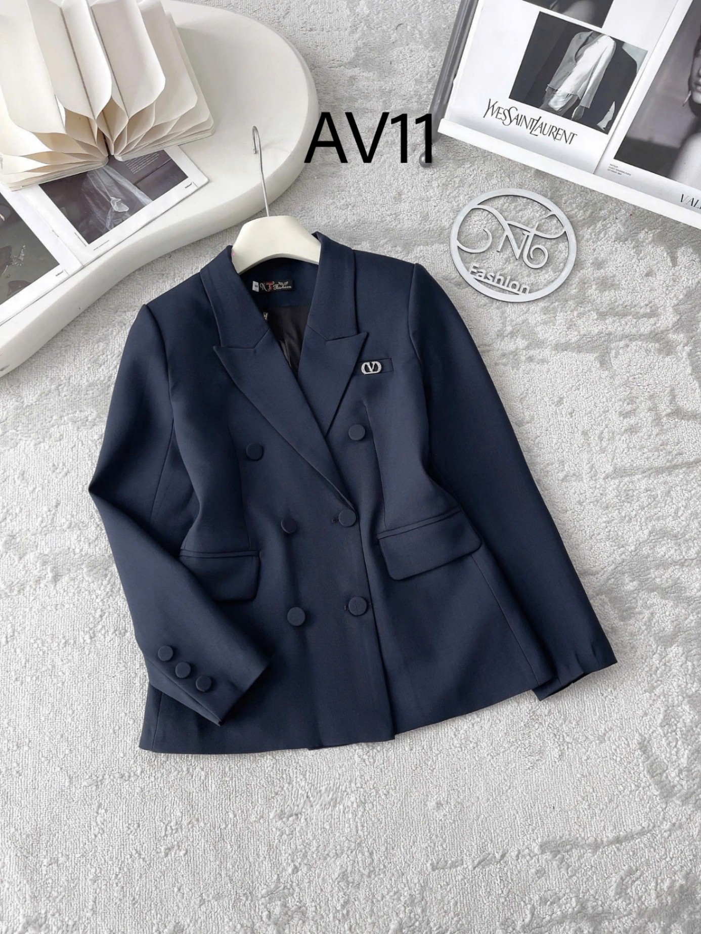 AV11 áo vest 2 lớp tag CV