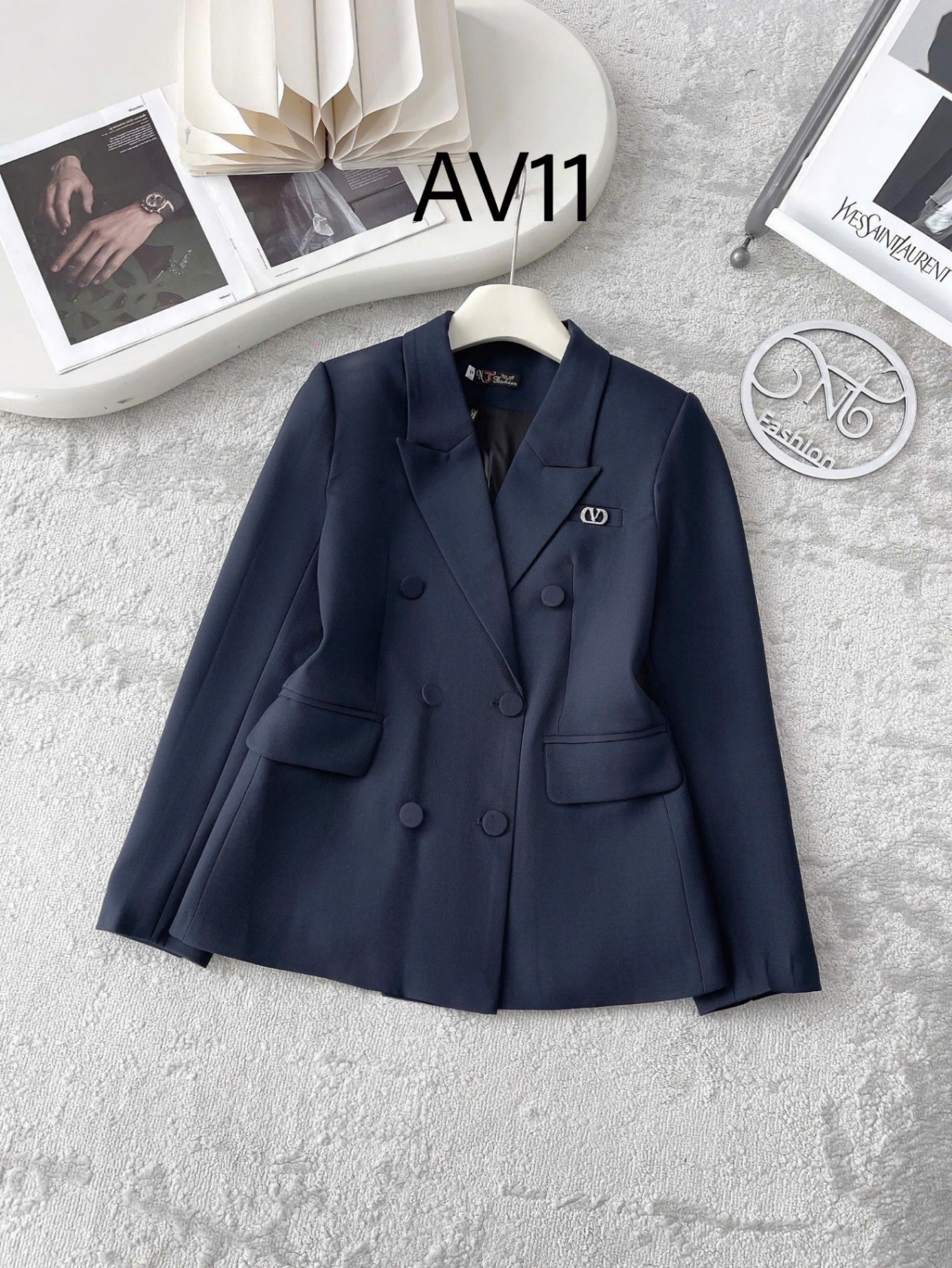AV11 áo vest 2 lớp tag CV