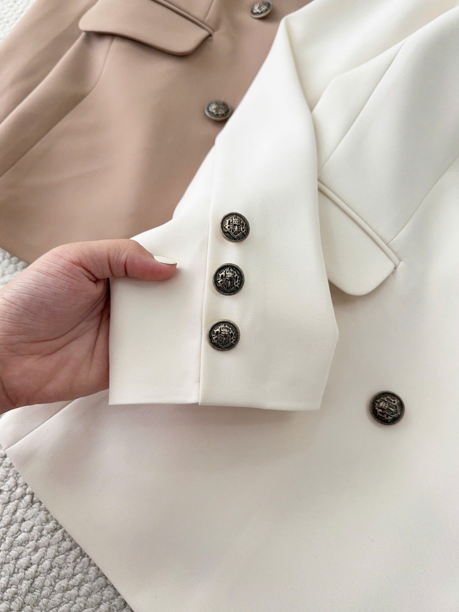AV309 áo Blazer 4 cúc đồng