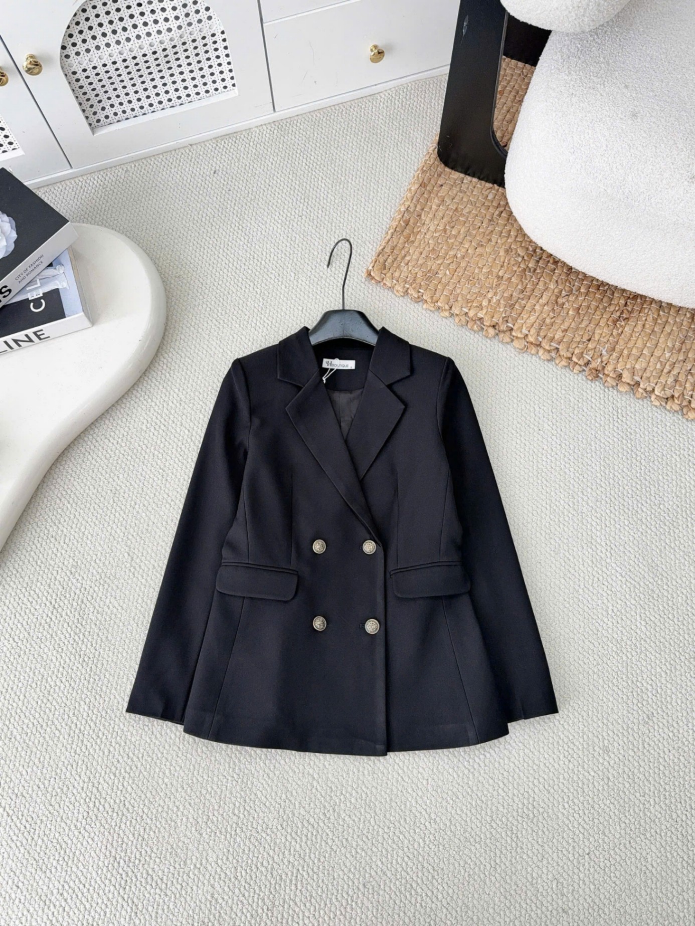 AV309 áo Blazer 4 cúc đồng