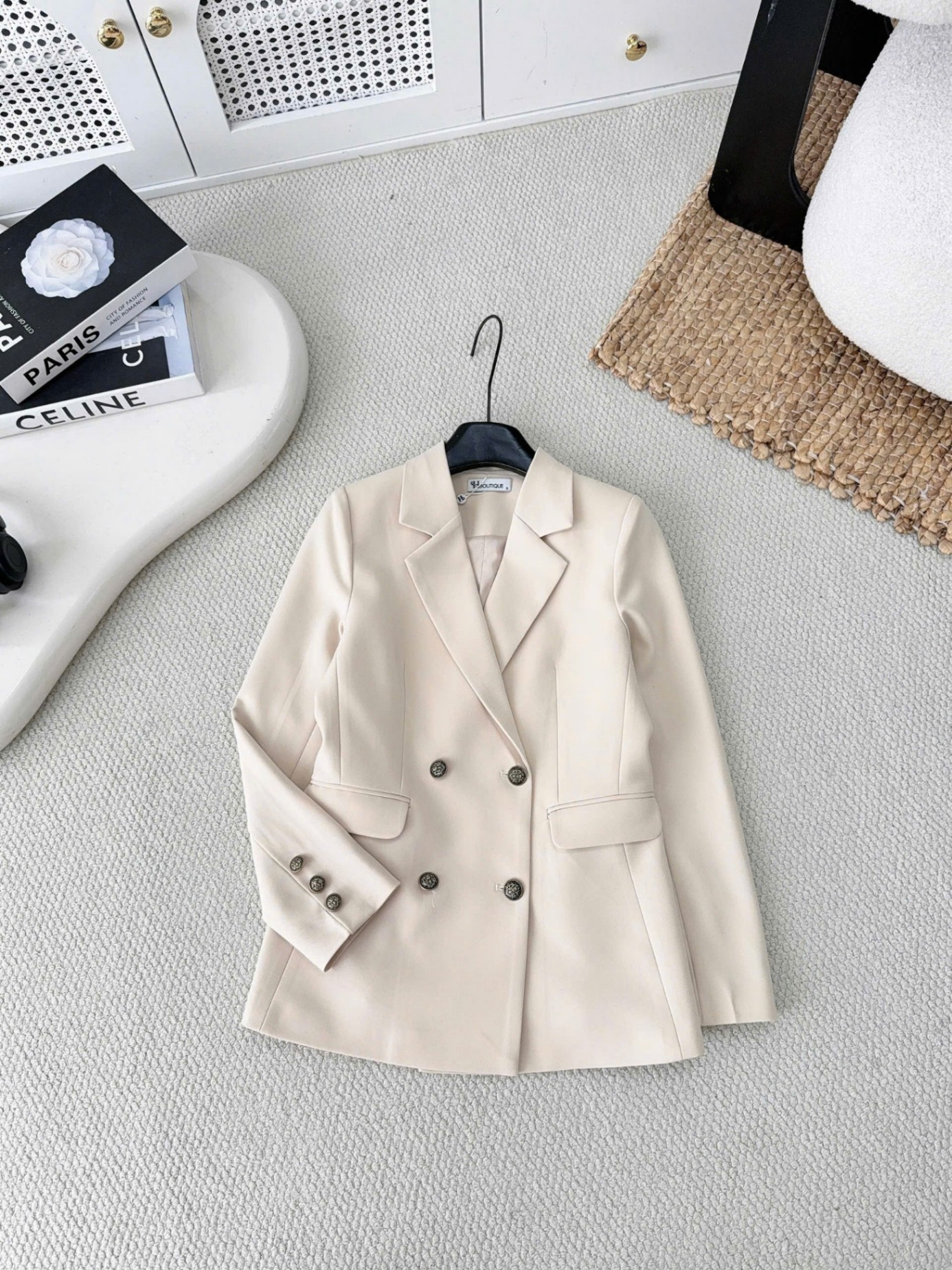 AV309 áo Blazer 4 cúc đồng