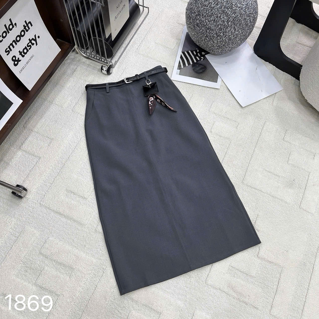 CV1869 cv 2 túi đai da