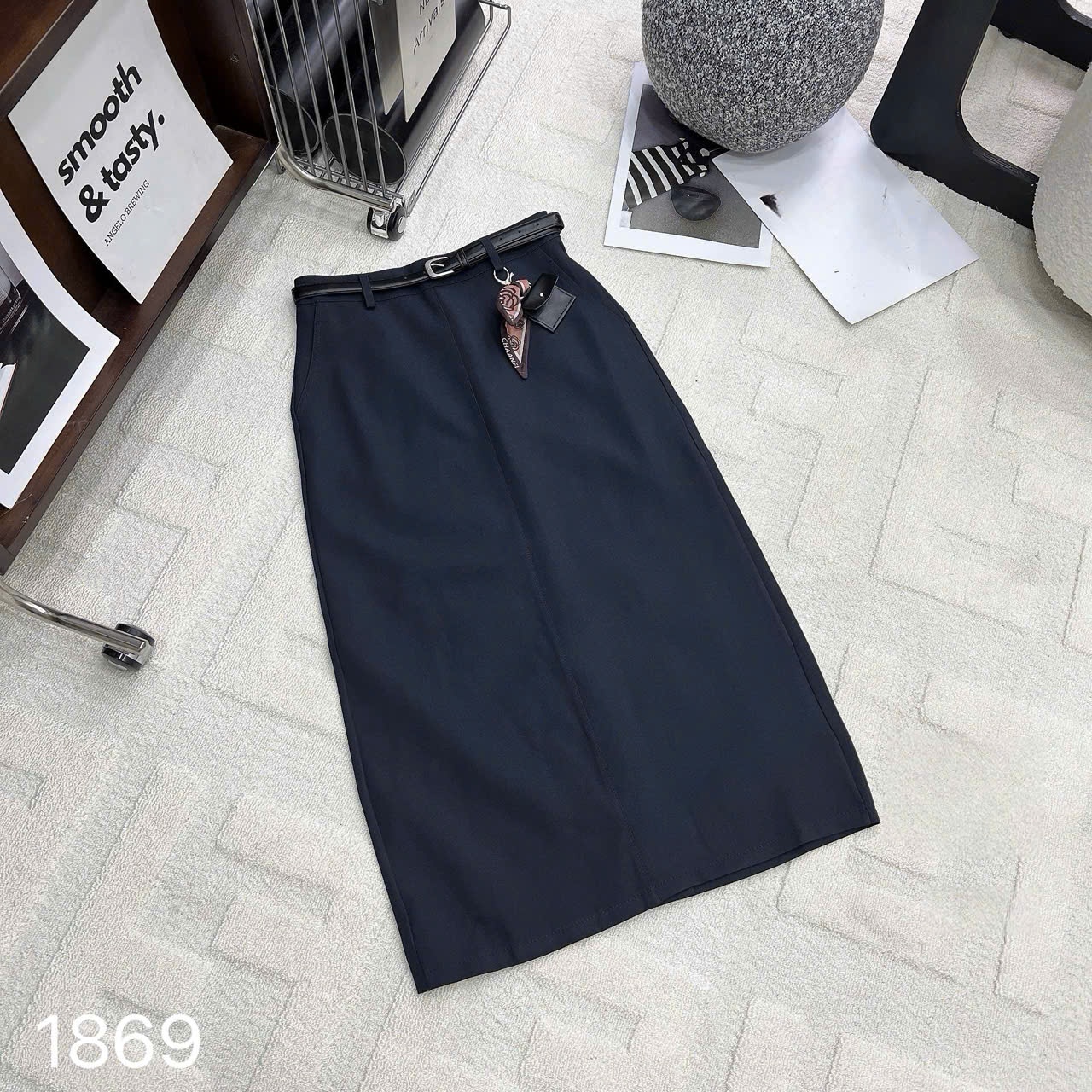 CV1869 cv 2 túi đai da
