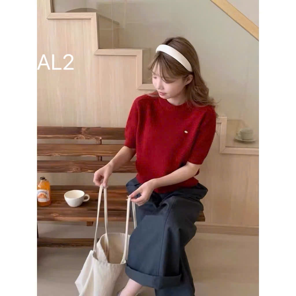 AL2 áo len tag ngực vàng