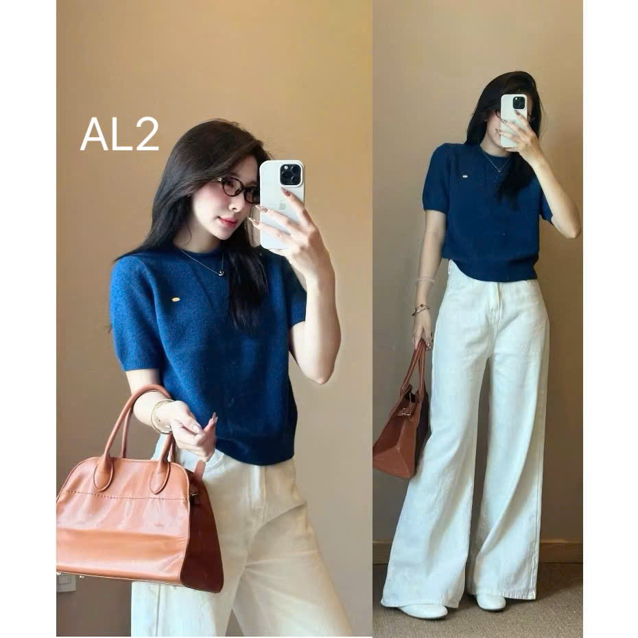 AL2 áo len tag ngực vàng