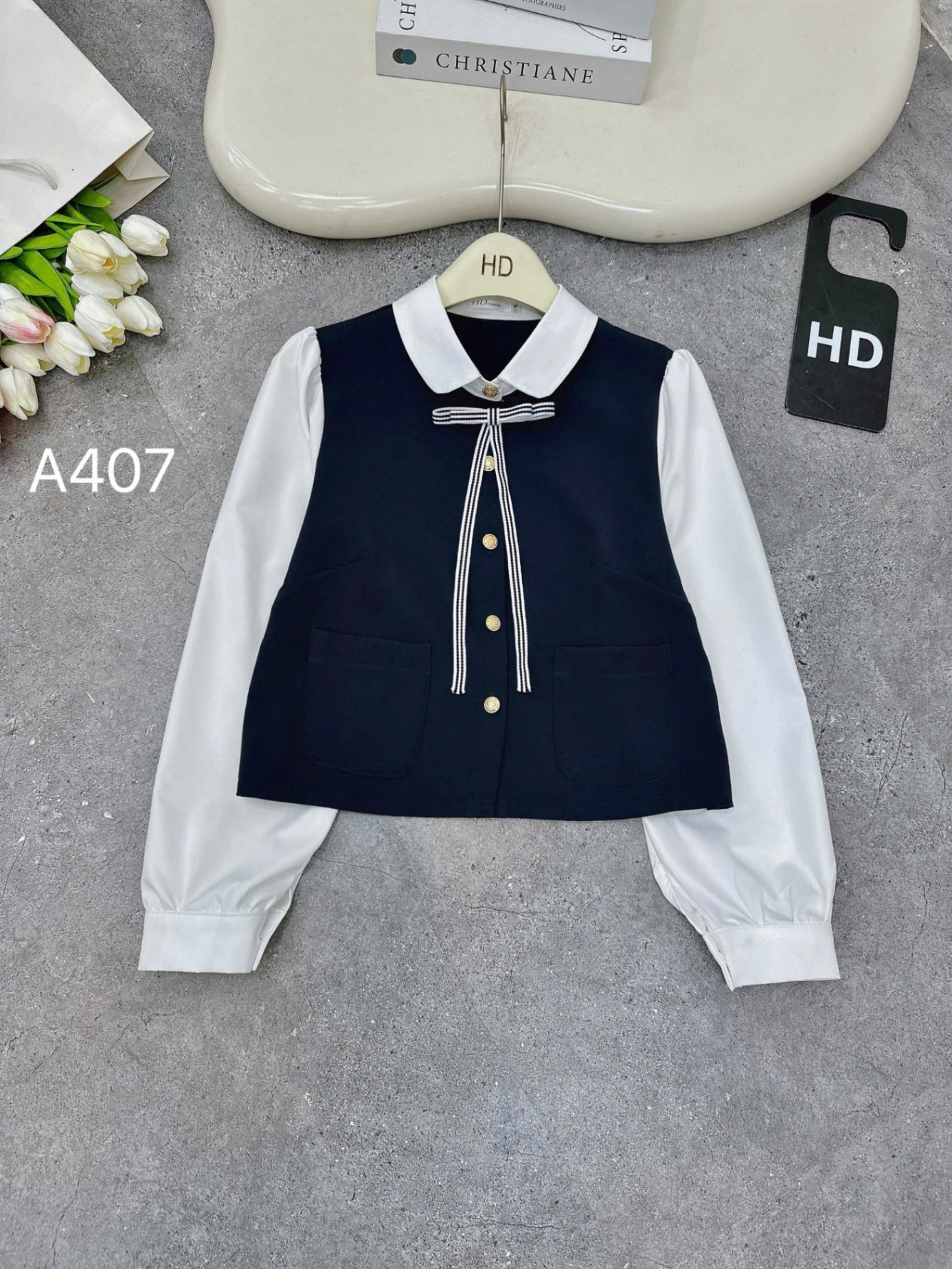 CV107 cv xòe ly giữa