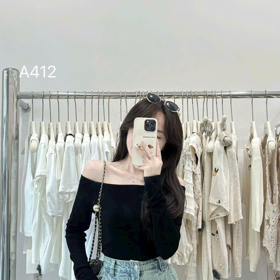 A412 áo giữ nhiệt trễ vai