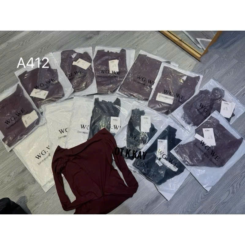 A412 áo giữ nhiệt trễ vai