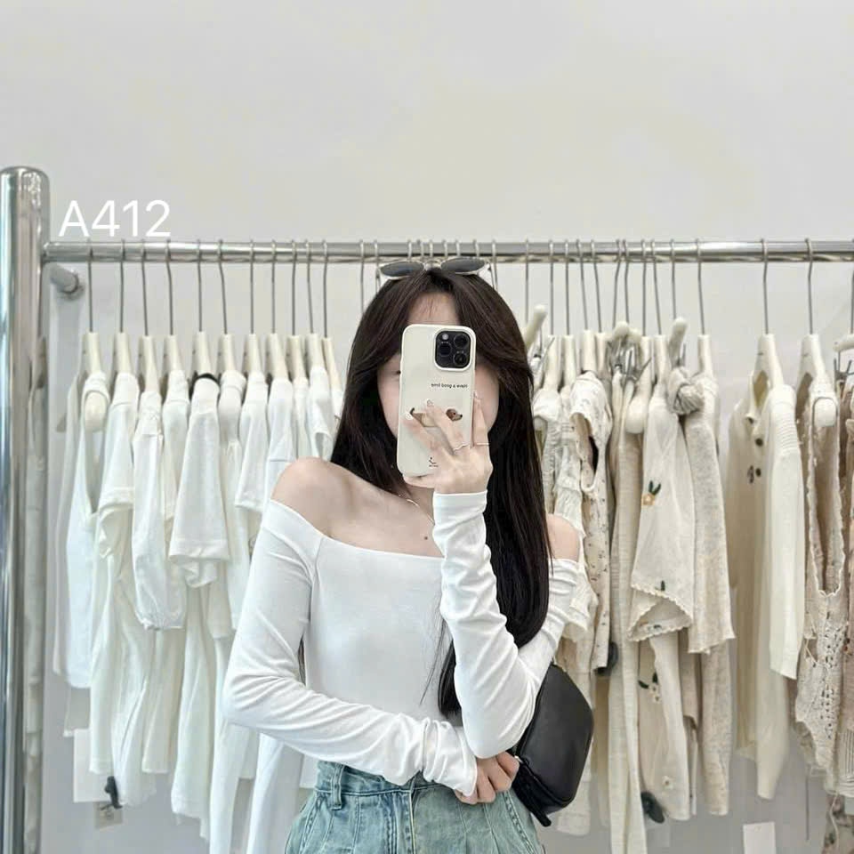 A412 áo giữ nhiệt trễ vai