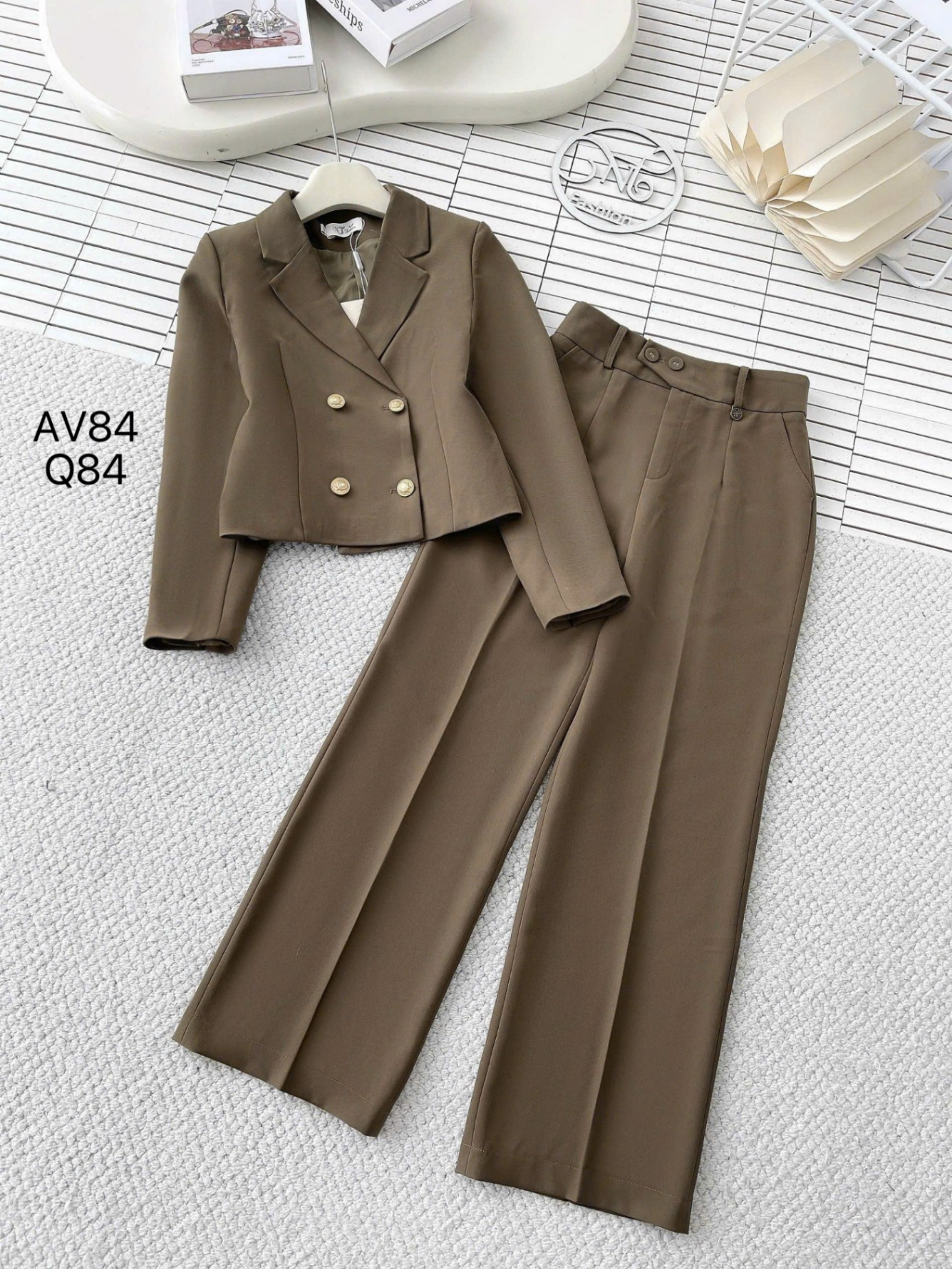 AV84 áo vest lửng 2 lớp