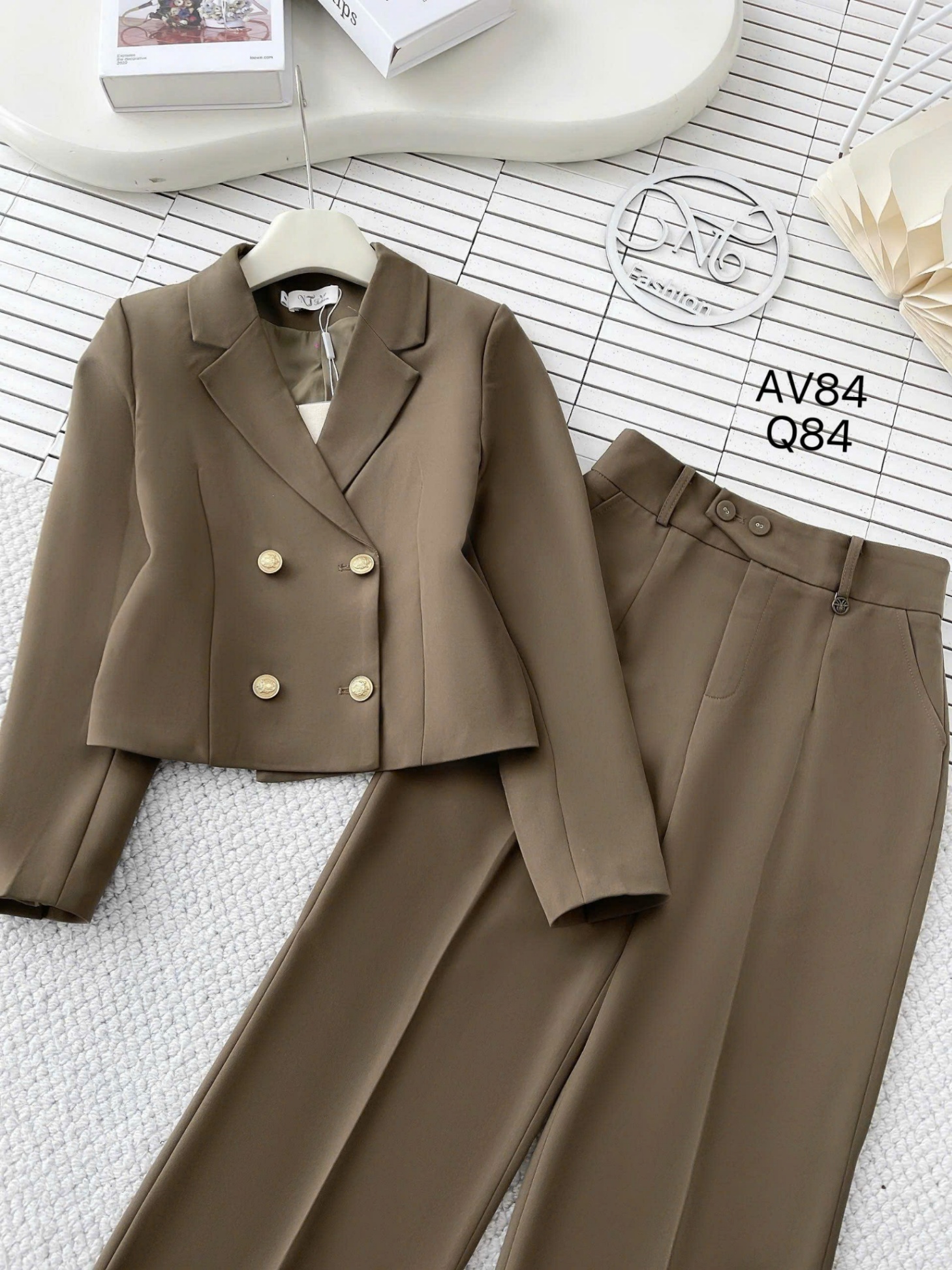 AV84 áo vest lửng 2 lớp