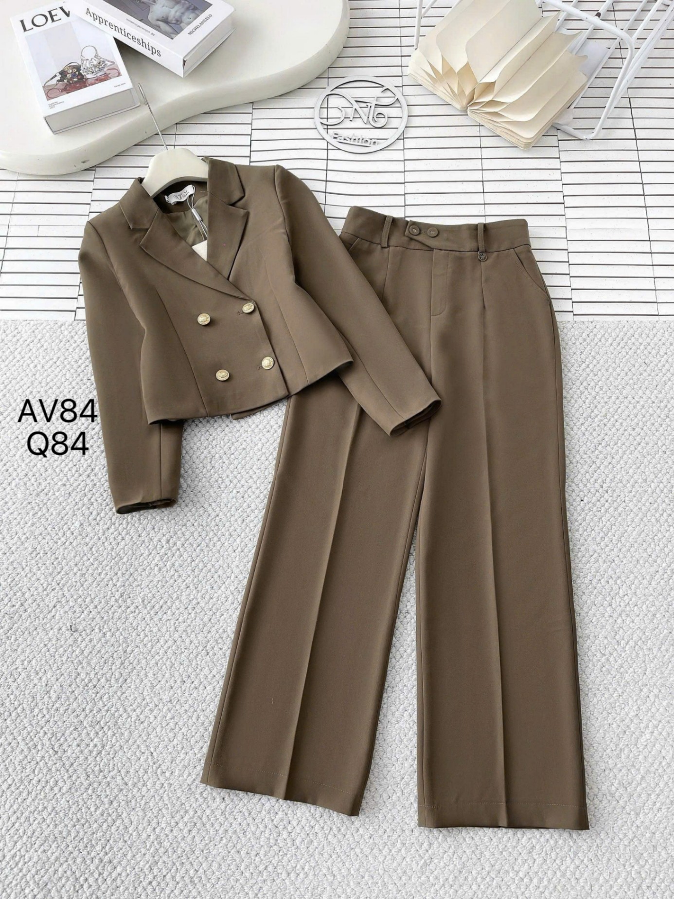 AV84 áo vest lửng 2 lớp