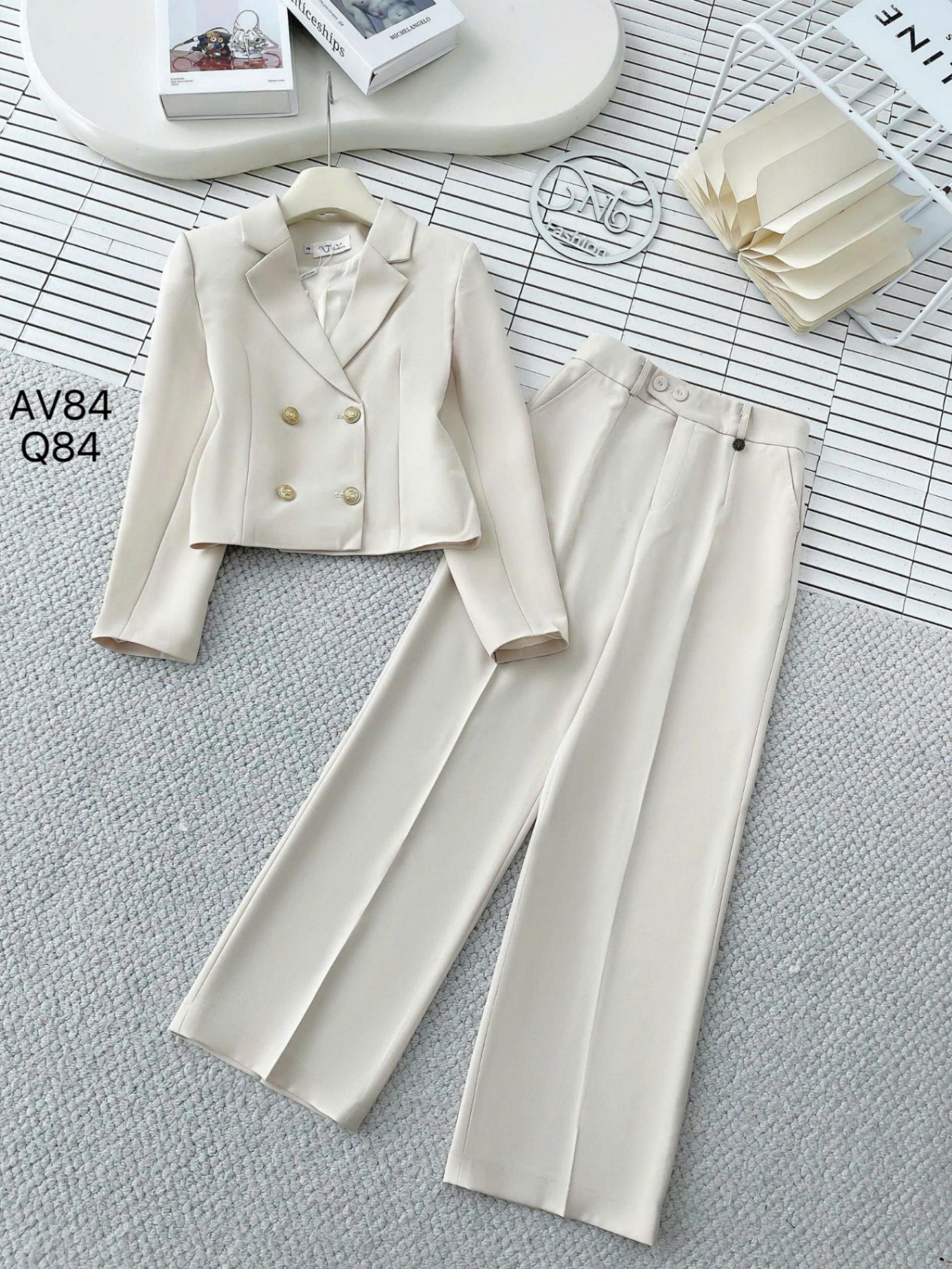 AV84 áo vest lửng 2 lớp