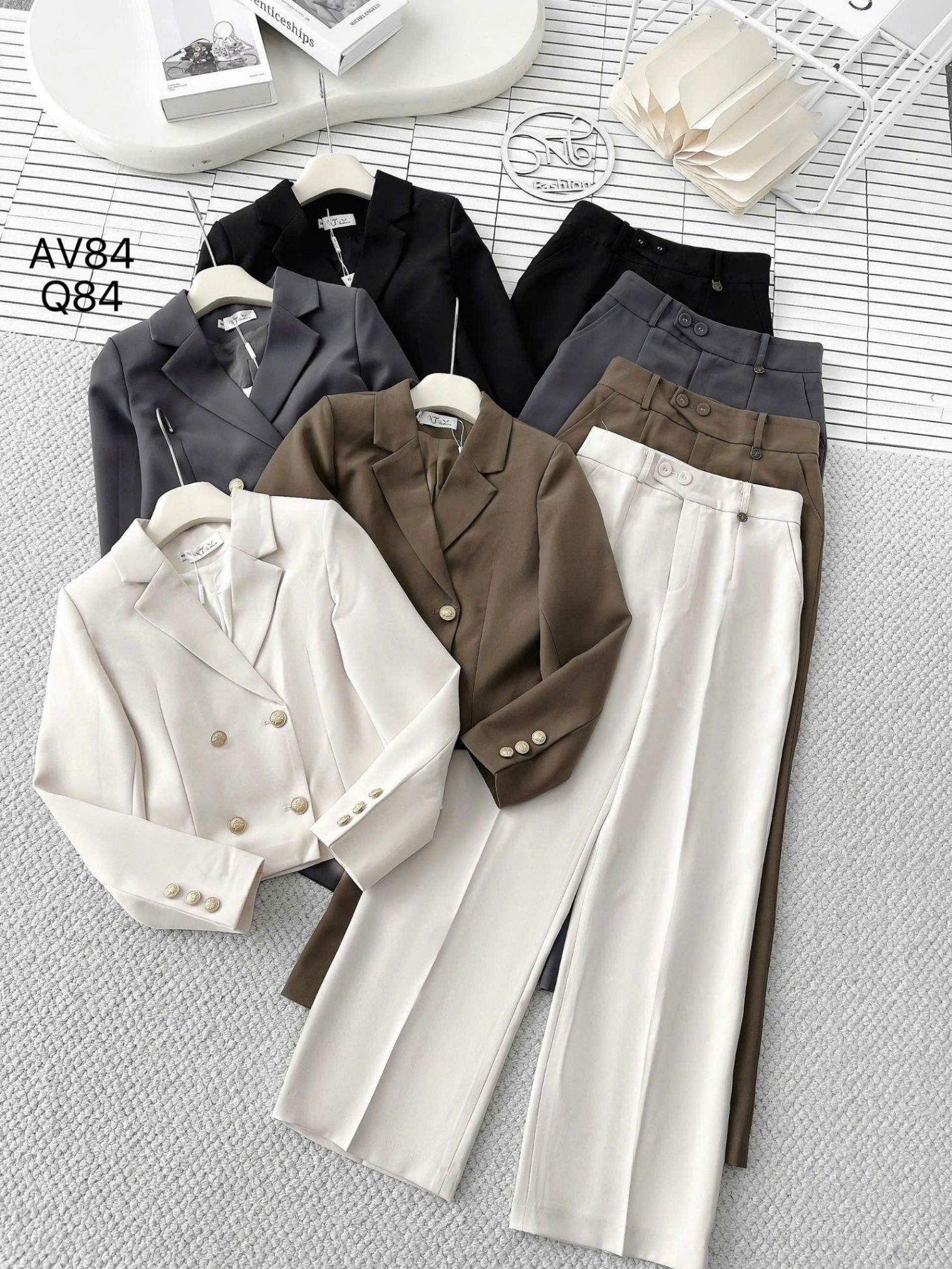 AV84 áo vest lửng 2 lớp