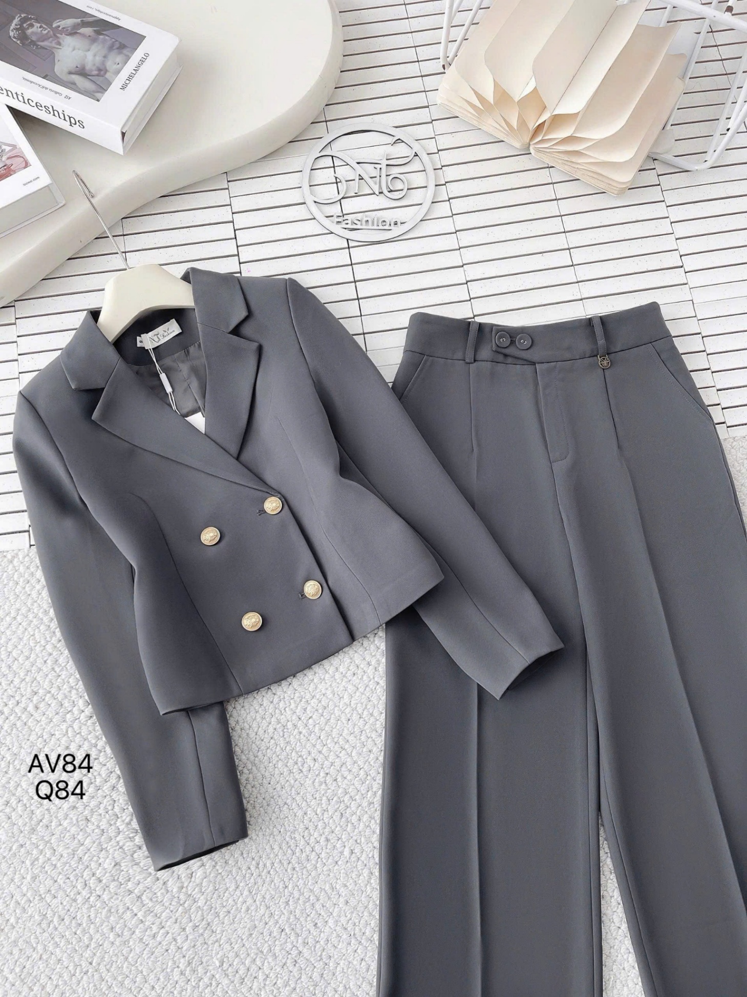 AV84 áo vest lửng 2 lớp