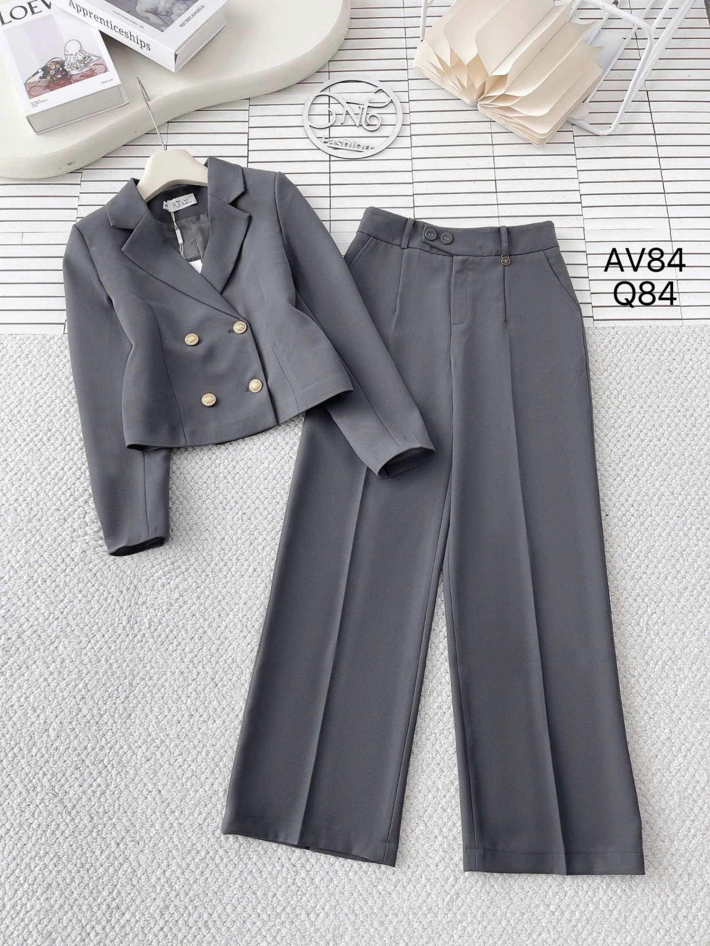 AV84 áo vest lửng 2 lớp
