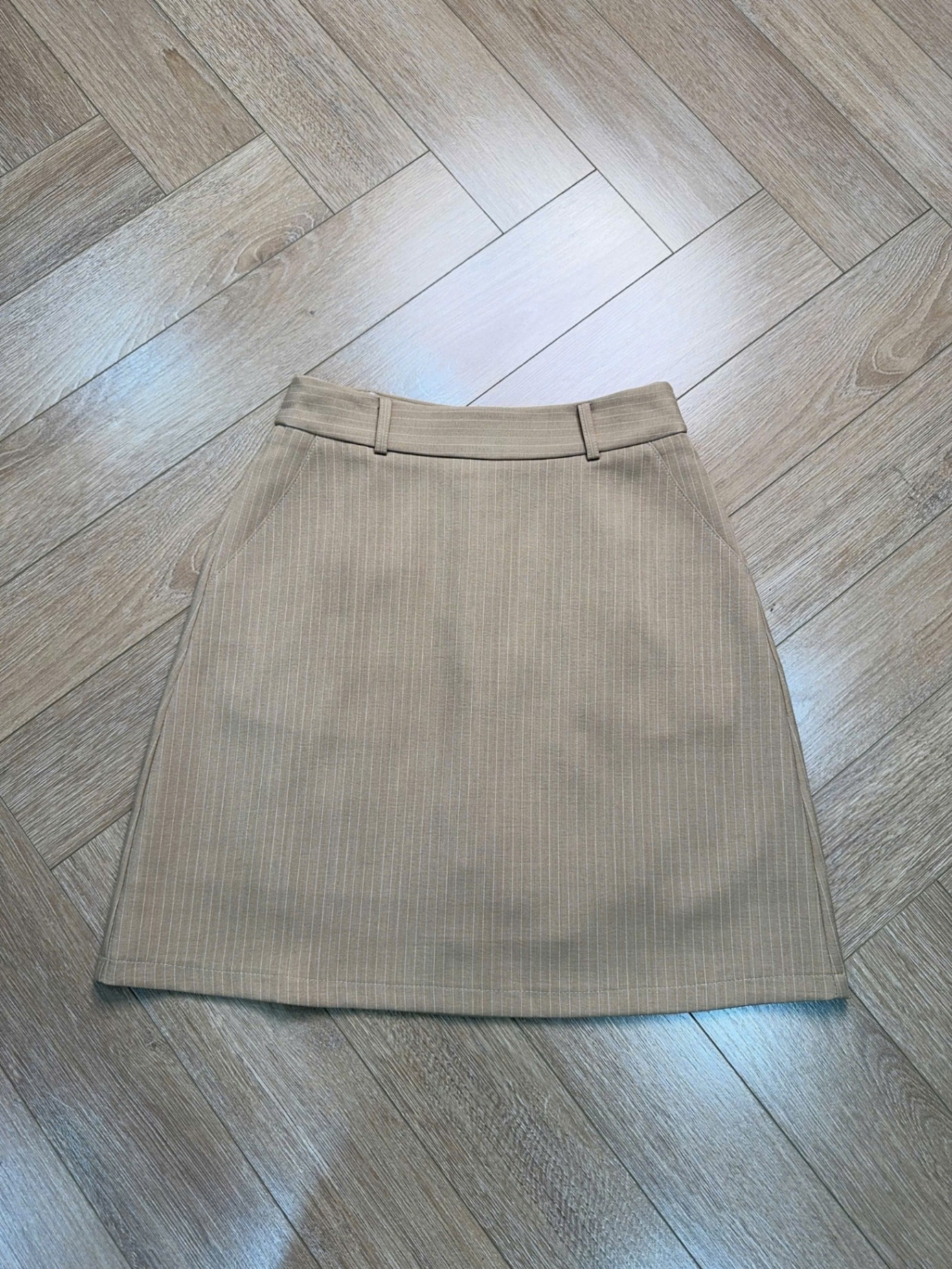 CV108 Chân váy kẻ A ngắn 45cm