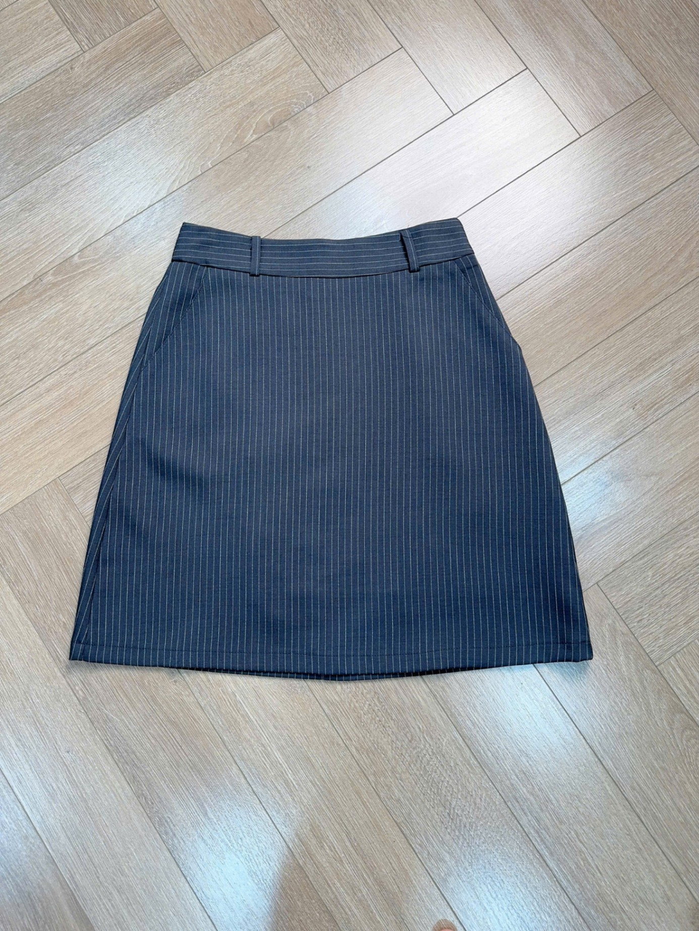 CV108 Chân váy kẻ A ngắn 45cm