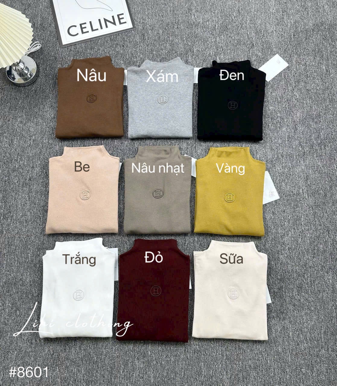 A8601 áo giữ nhiệt chữ H