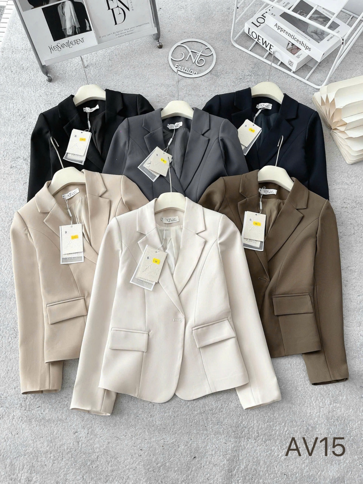 AV15 áo vest 2 lớp 1 cúc