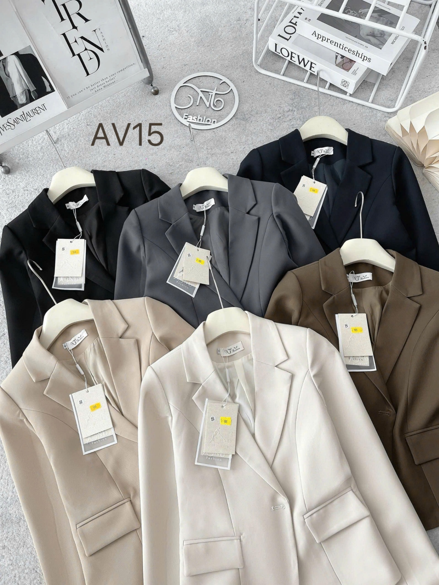 AV15 áo vest 2 lớp 1 cúc