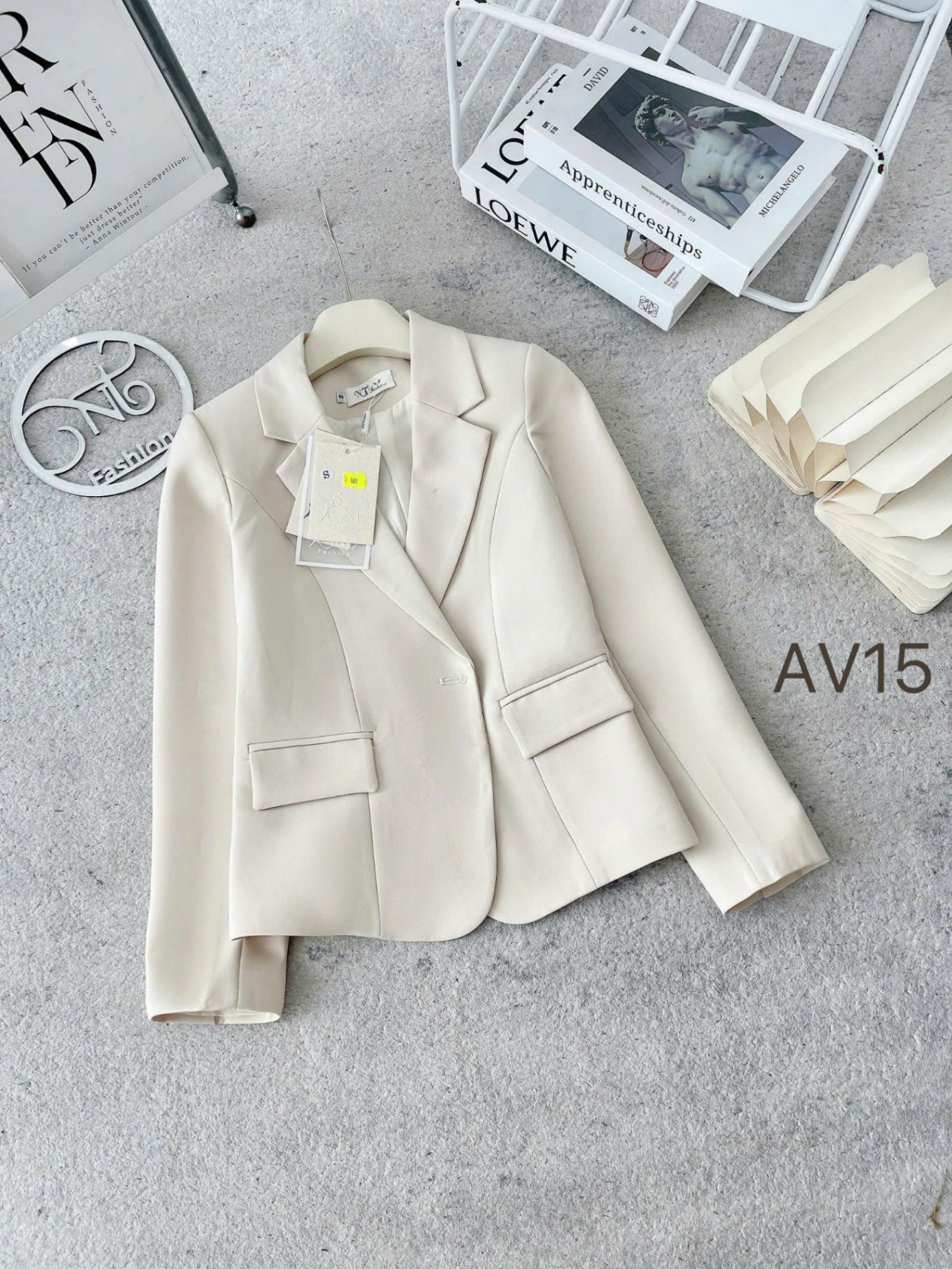 AV15 áo vest 2 lớp 1 cúc
