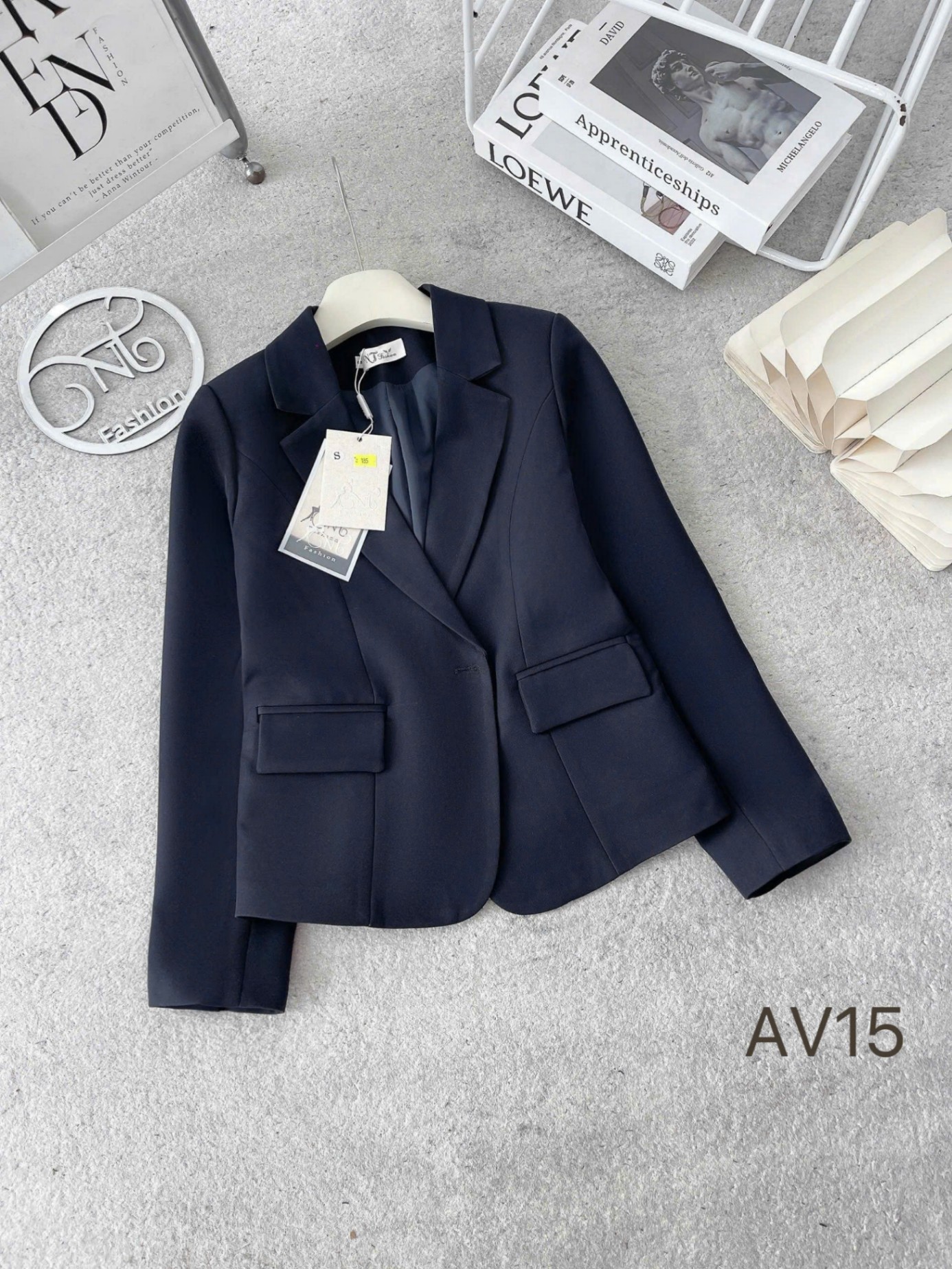 AV15 áo vest 2 lớp 1 cúc